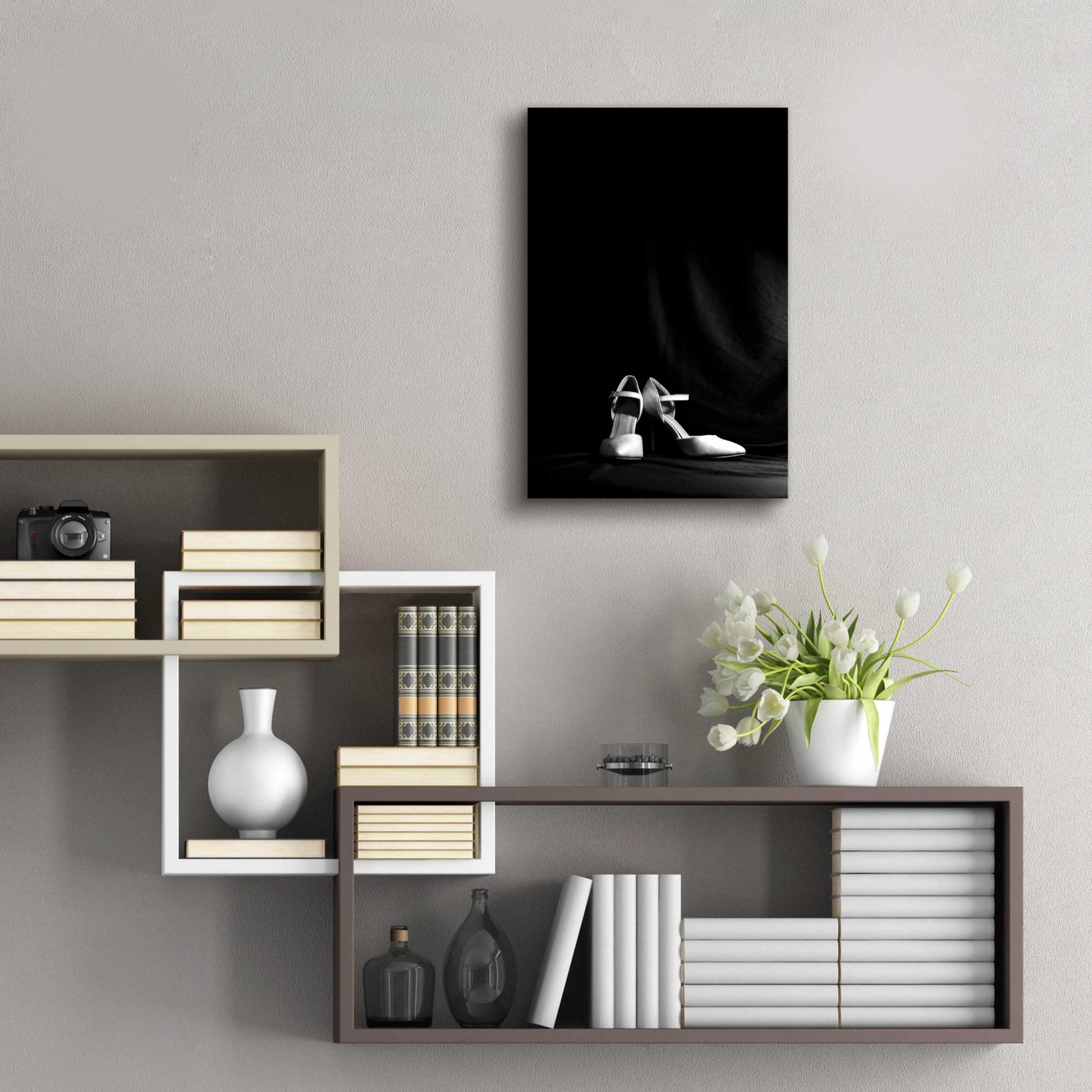 Epic Art 'High Heels' by Design Fabrikken, Acrylic Glass Wall Art,16x24