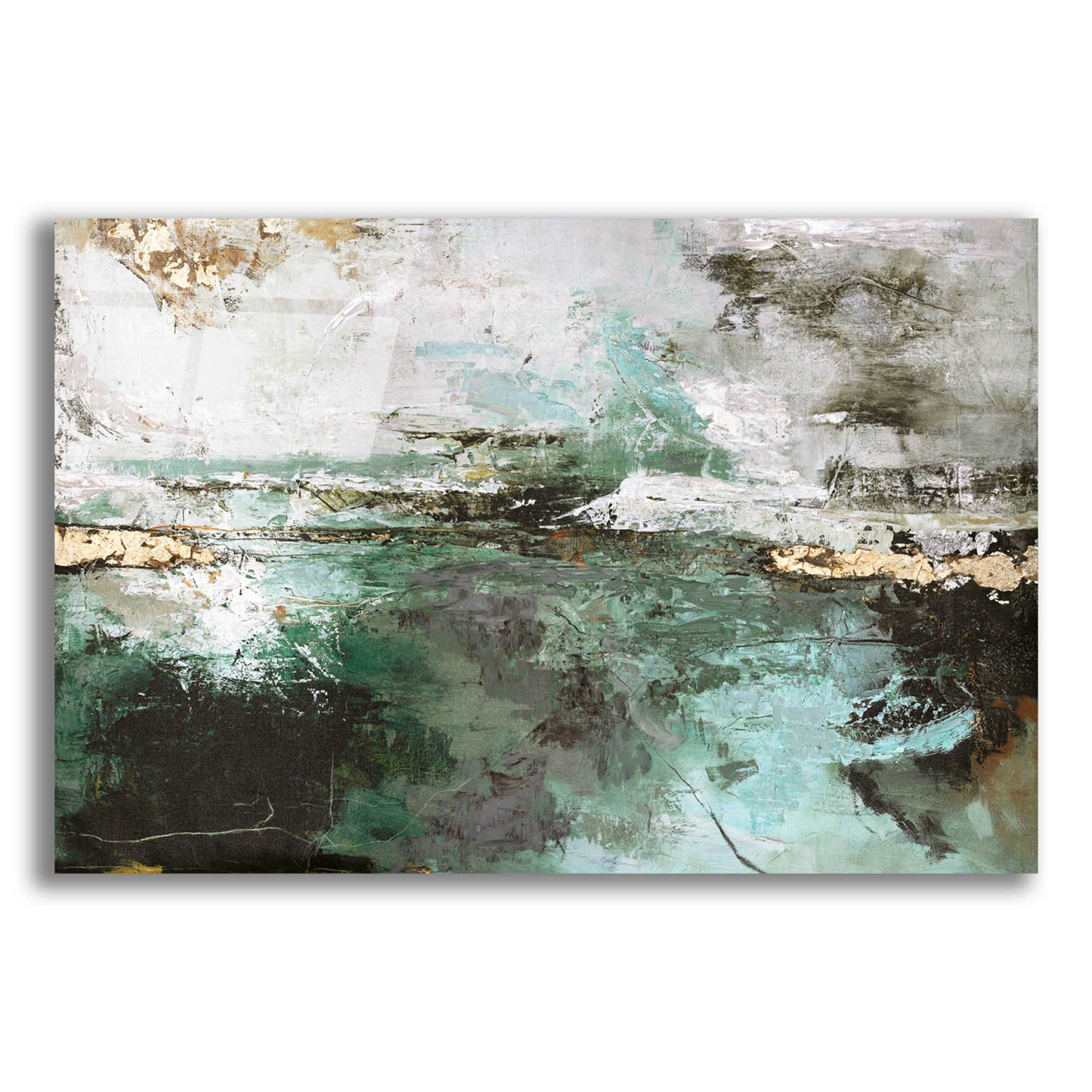 Epic Art 'Hillside' by Design Fabrikken, Acrylic Glass Wall Art,16x12