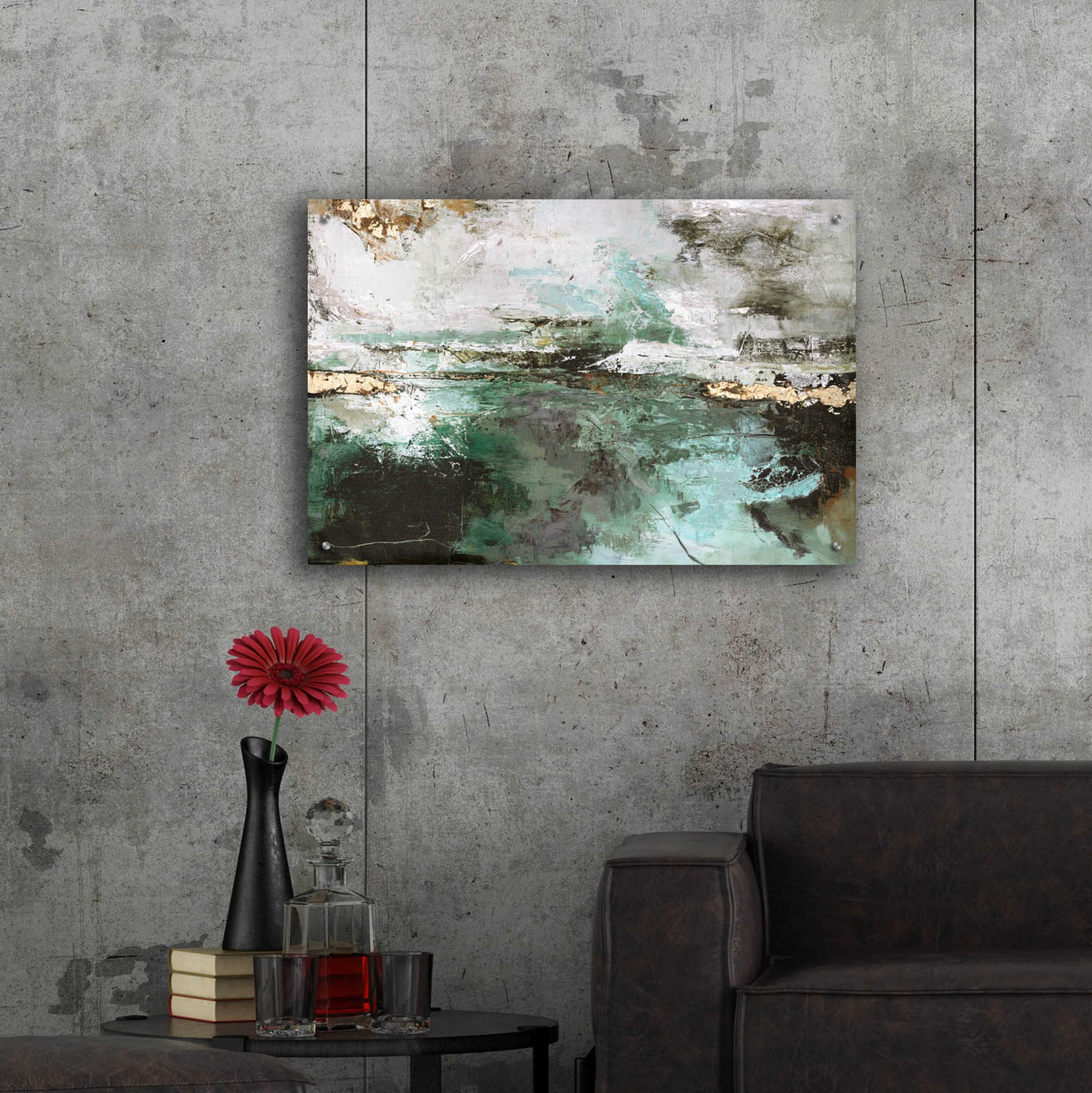 Epic Art 'Hillside' by Design Fabrikken, Acrylic Glass Wall Art,36x24