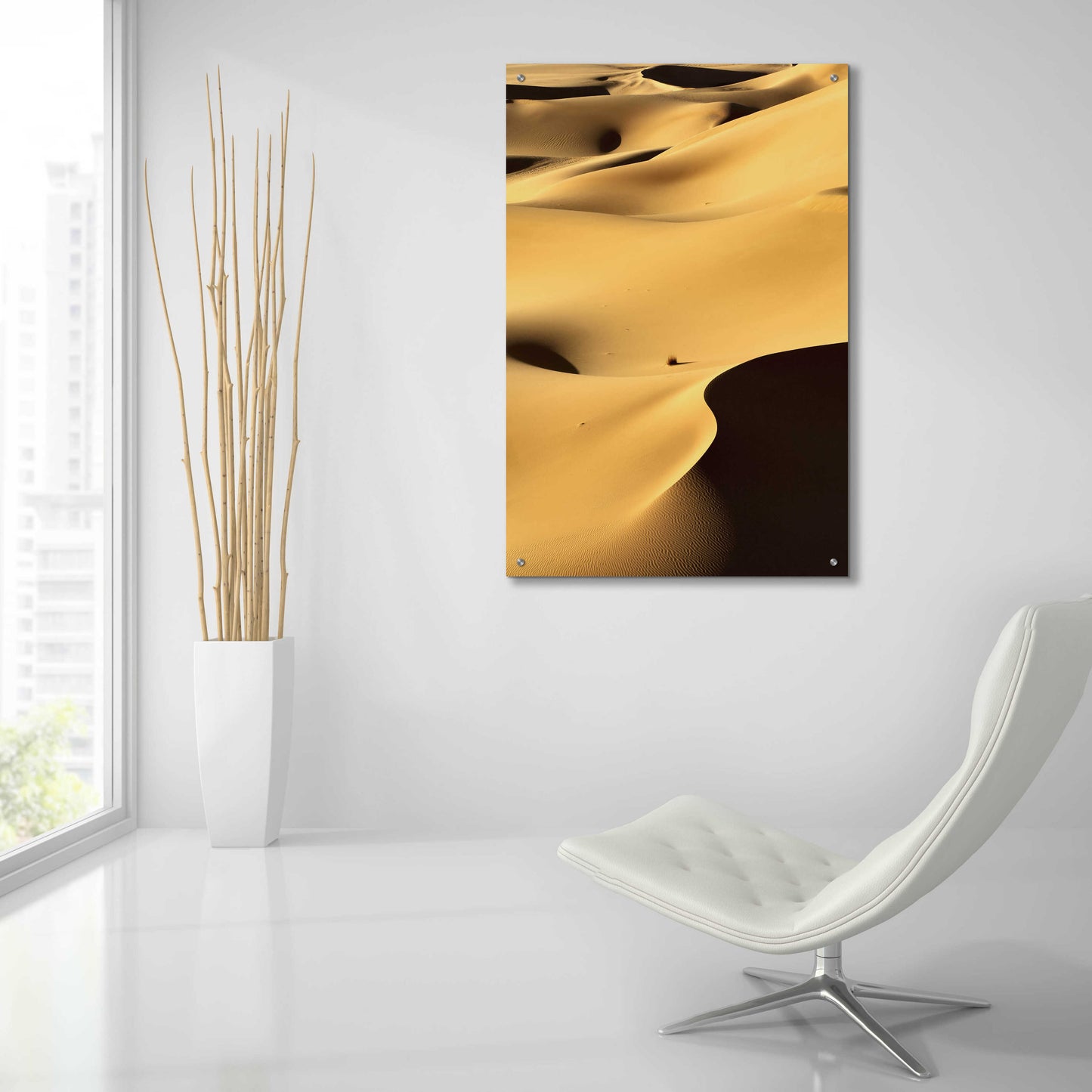 Epic Art 'In the Dunes 1' by Design Fabrikken, Acrylic Glass Wall Art,24x36