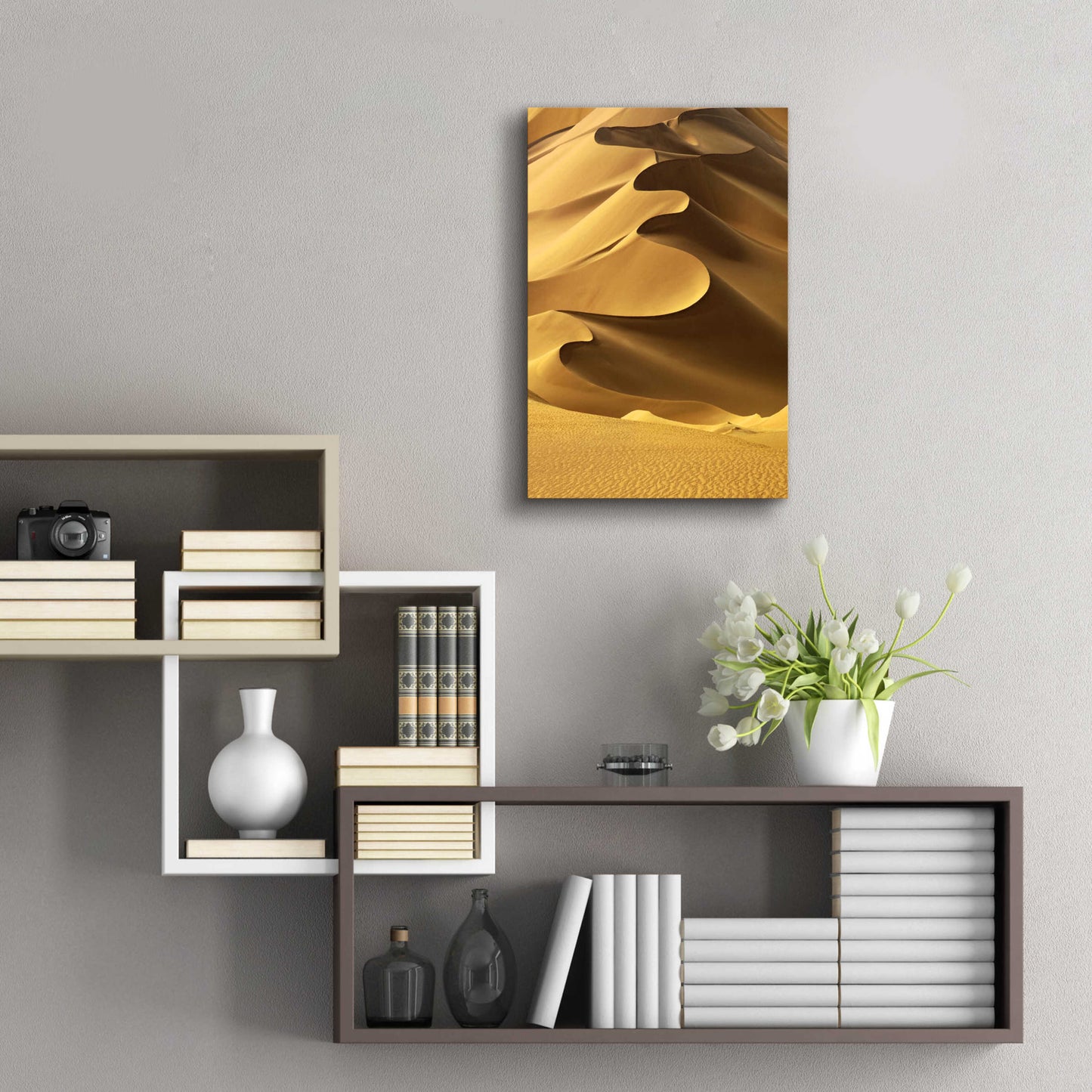 Epic Art 'In the Dunes 2' by Design Fabrikken, Acrylic Glass Wall Art,16x24