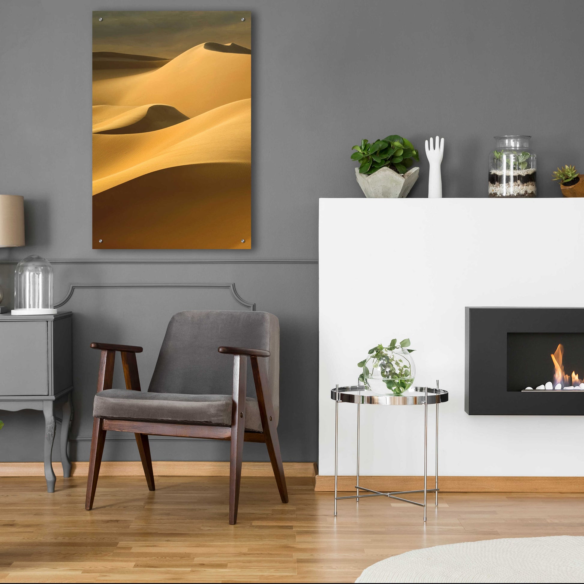 Epic Art 'In the Dunes 3' by Design Fabrikken, Acrylic Glass Wall Art,24x36