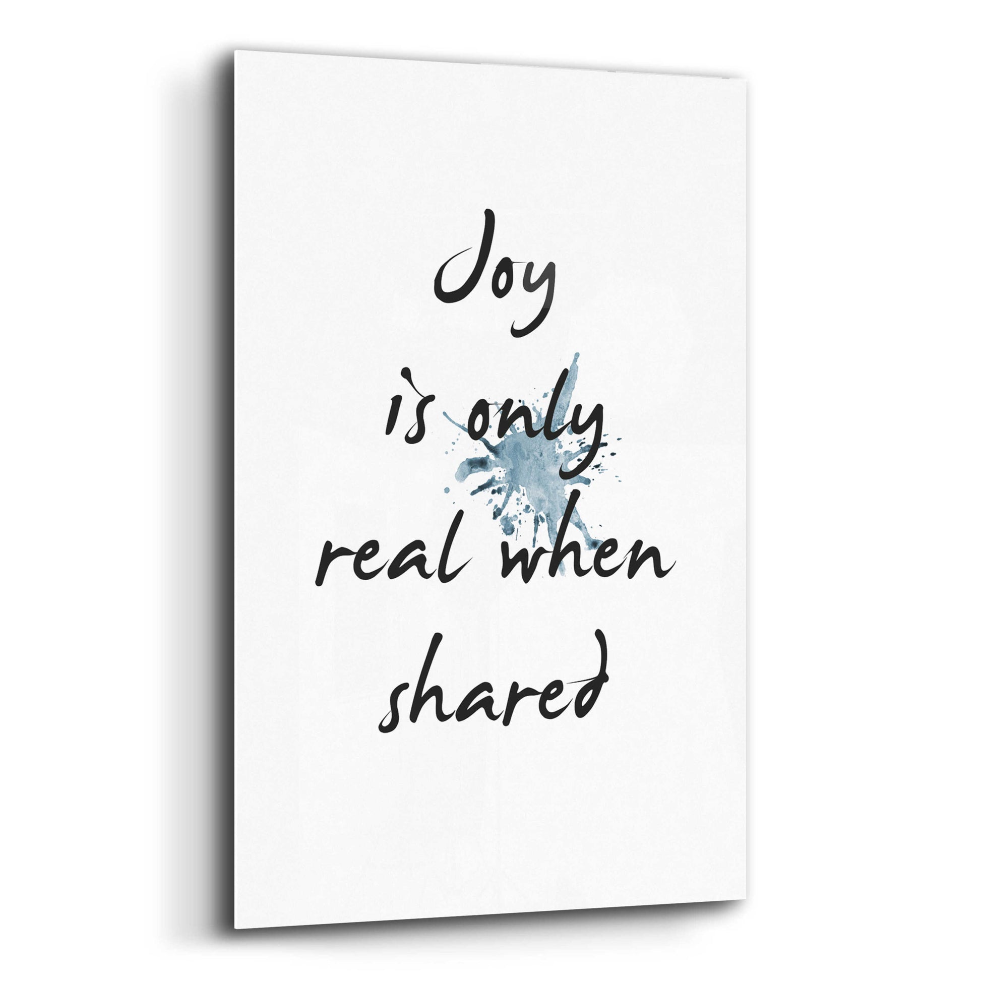 Epic Art 'Joy' by Design Fabrikken, Acrylic Glass Wall Art,12x16