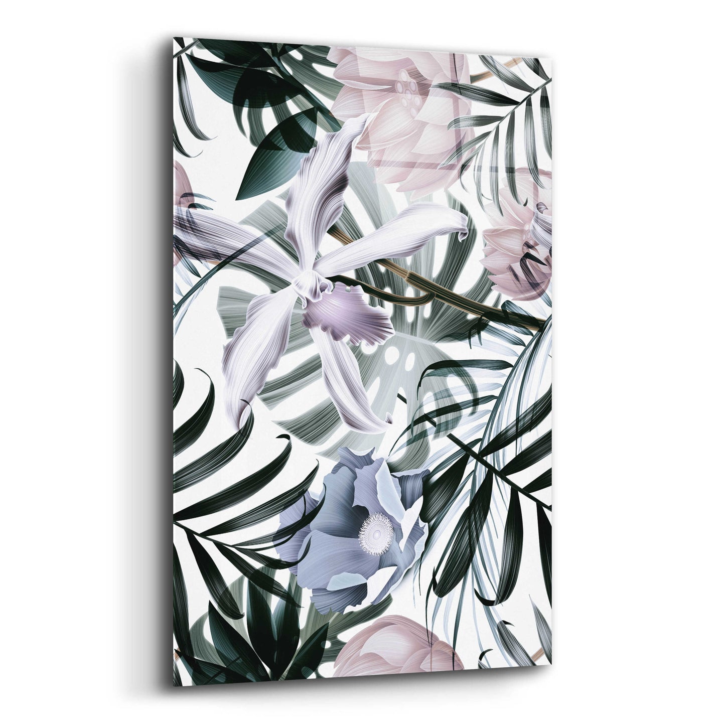 Epic Art 'Jungle Fashion 2' by Design Fabrikken, Acrylic Glass Wall Art,12x16