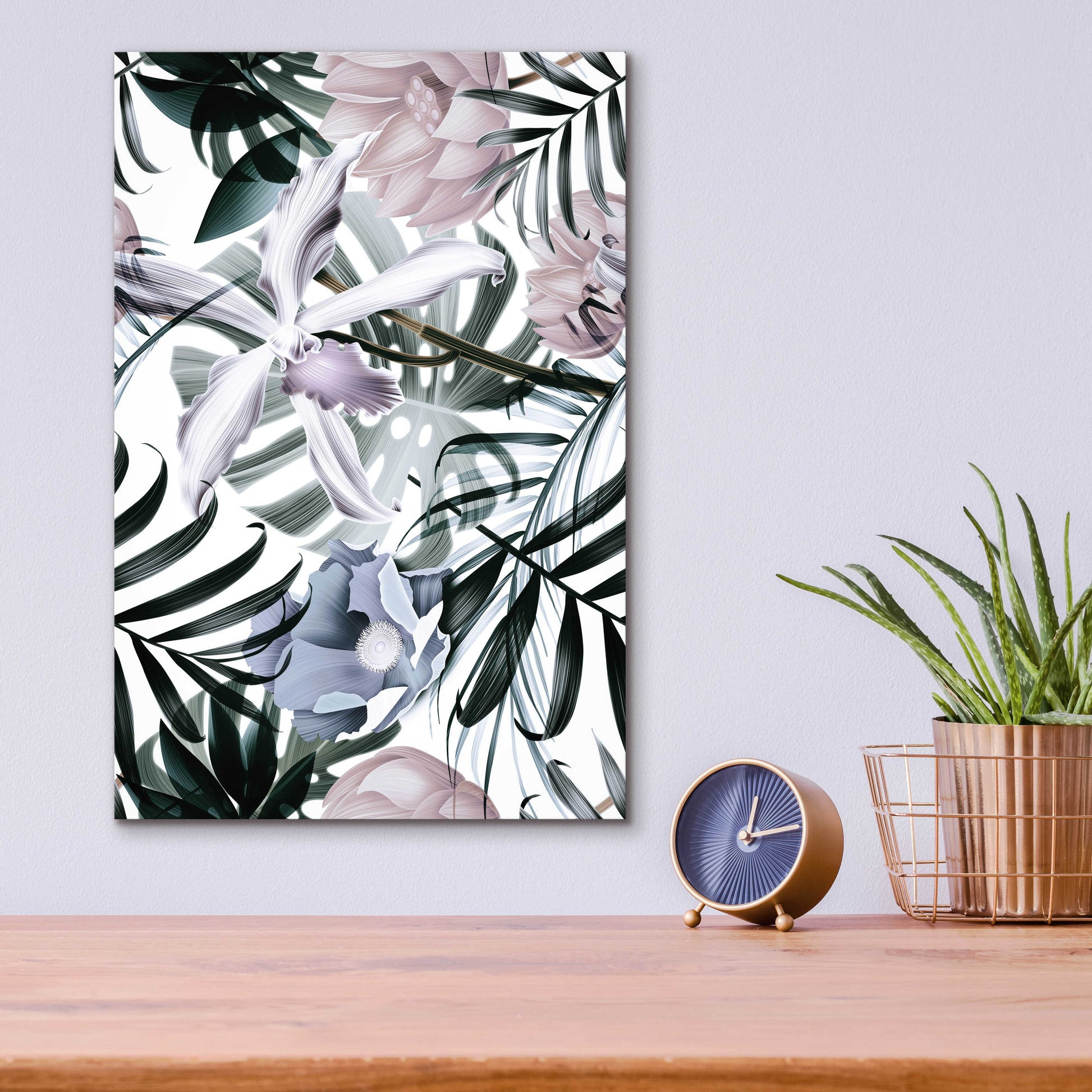 Epic Art 'Jungle Fashion 2' by Design Fabrikken, Acrylic Glass Wall Art,12x16