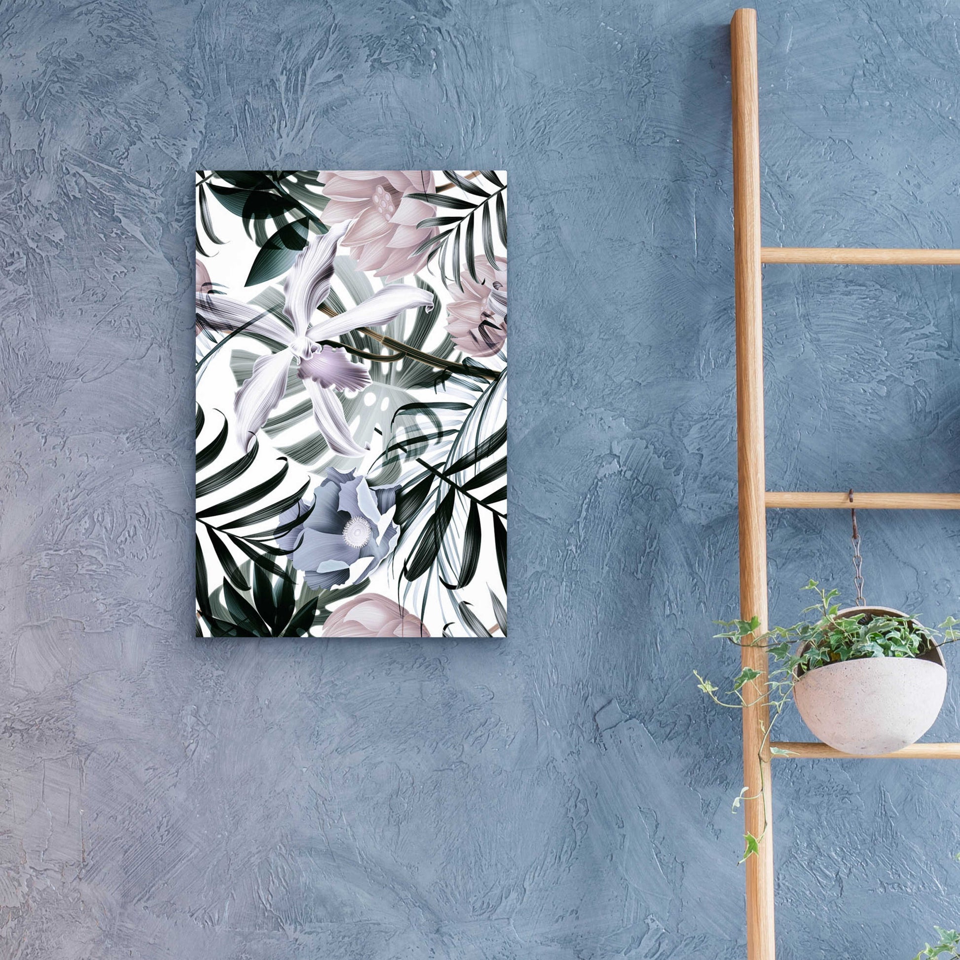 Epic Art 'Jungle Fashion 2' by Design Fabrikken, Acrylic Glass Wall Art,16x24