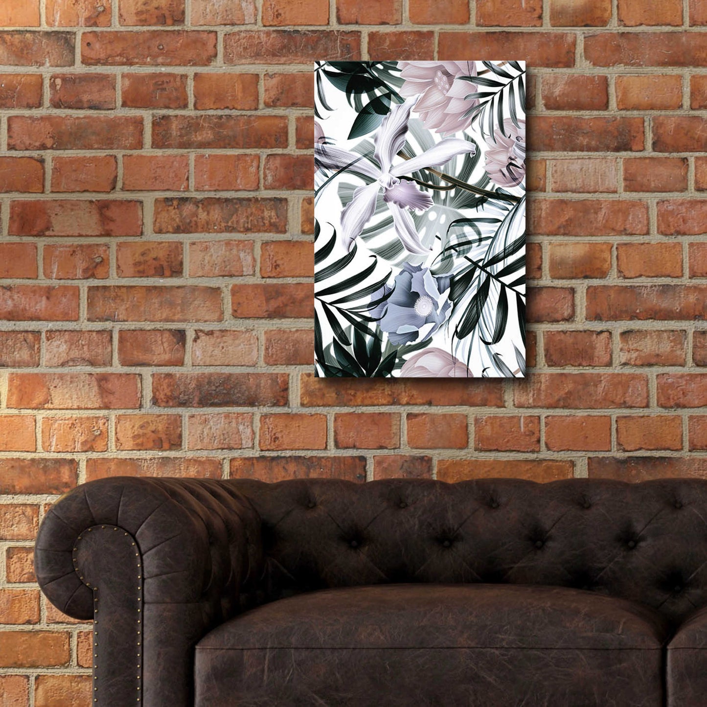 Epic Art 'Jungle Fashion 2' by Design Fabrikken, Acrylic Glass Wall Art,16x24