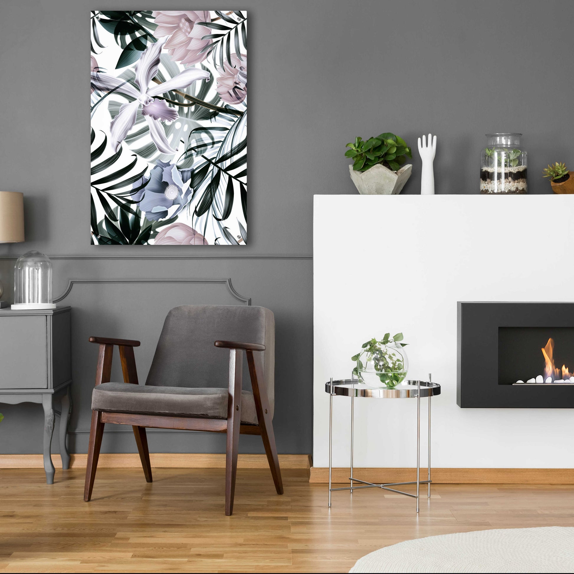 Epic Art 'Jungle Fashion 2' by Design Fabrikken, Acrylic Glass Wall Art,24x36