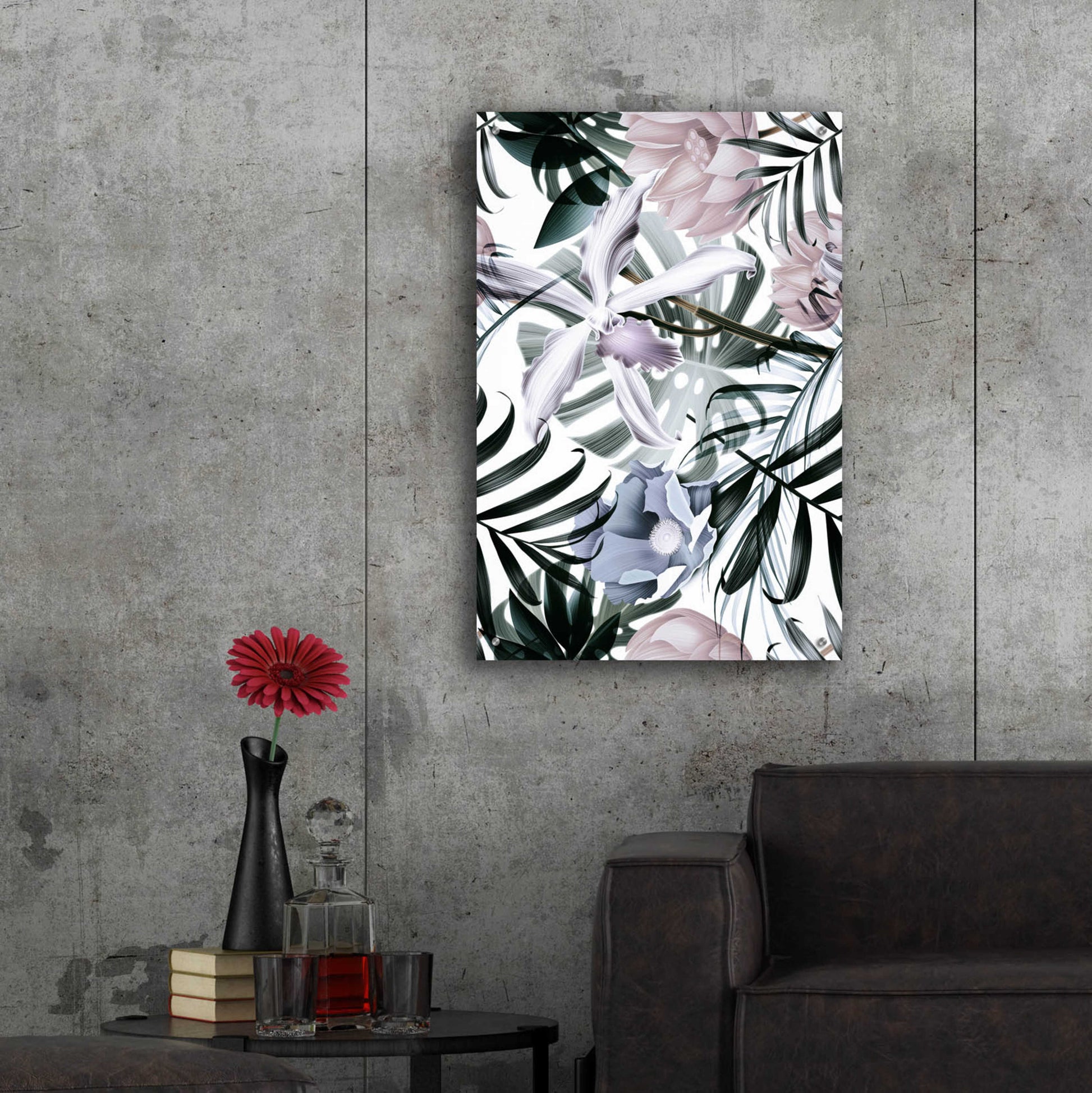 Epic Art 'Jungle Fashion 2' by Design Fabrikken, Acrylic Glass Wall Art,24x36