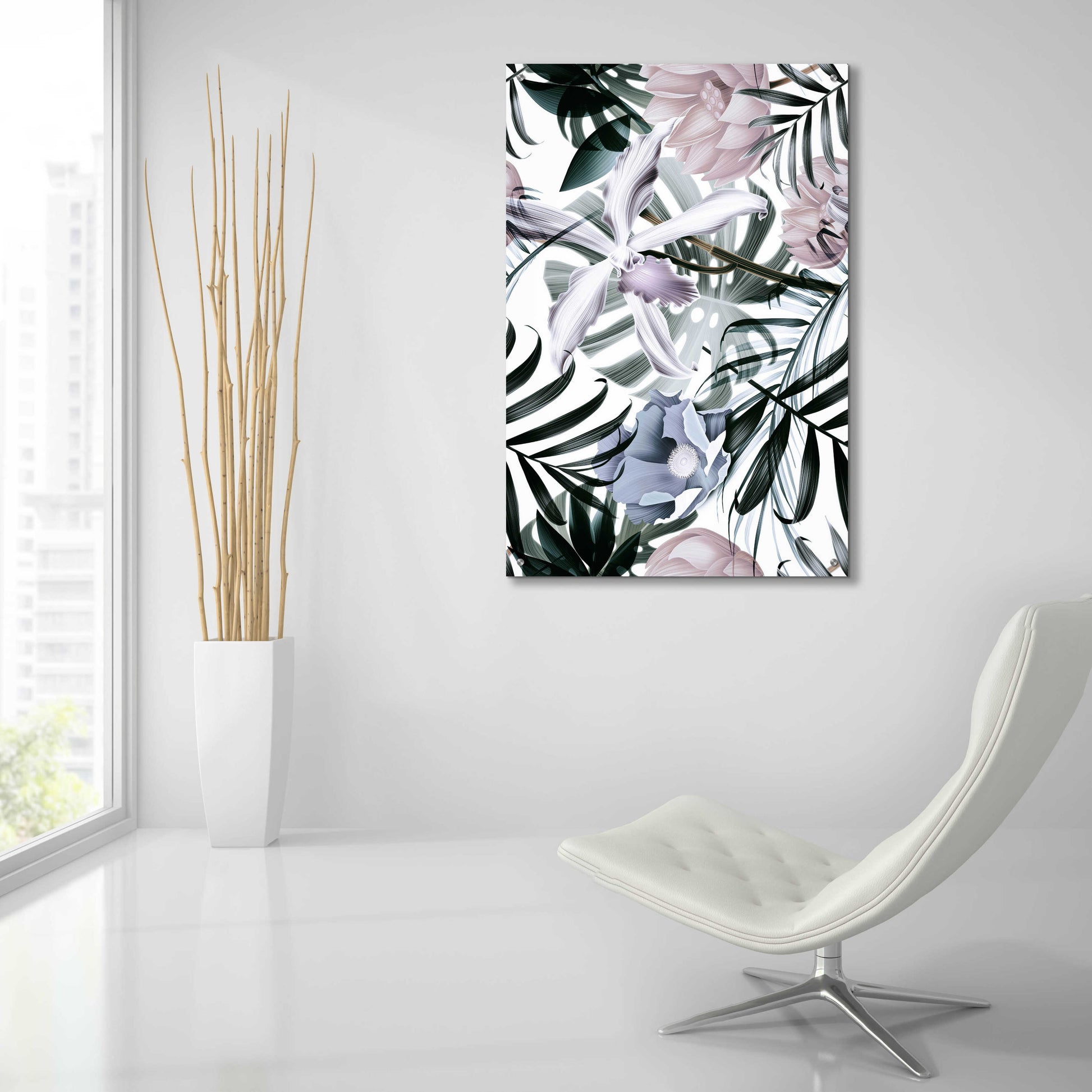 Epic Art 'Jungle Fashion 2' by Design Fabrikken, Acrylic Glass Wall Art,24x36