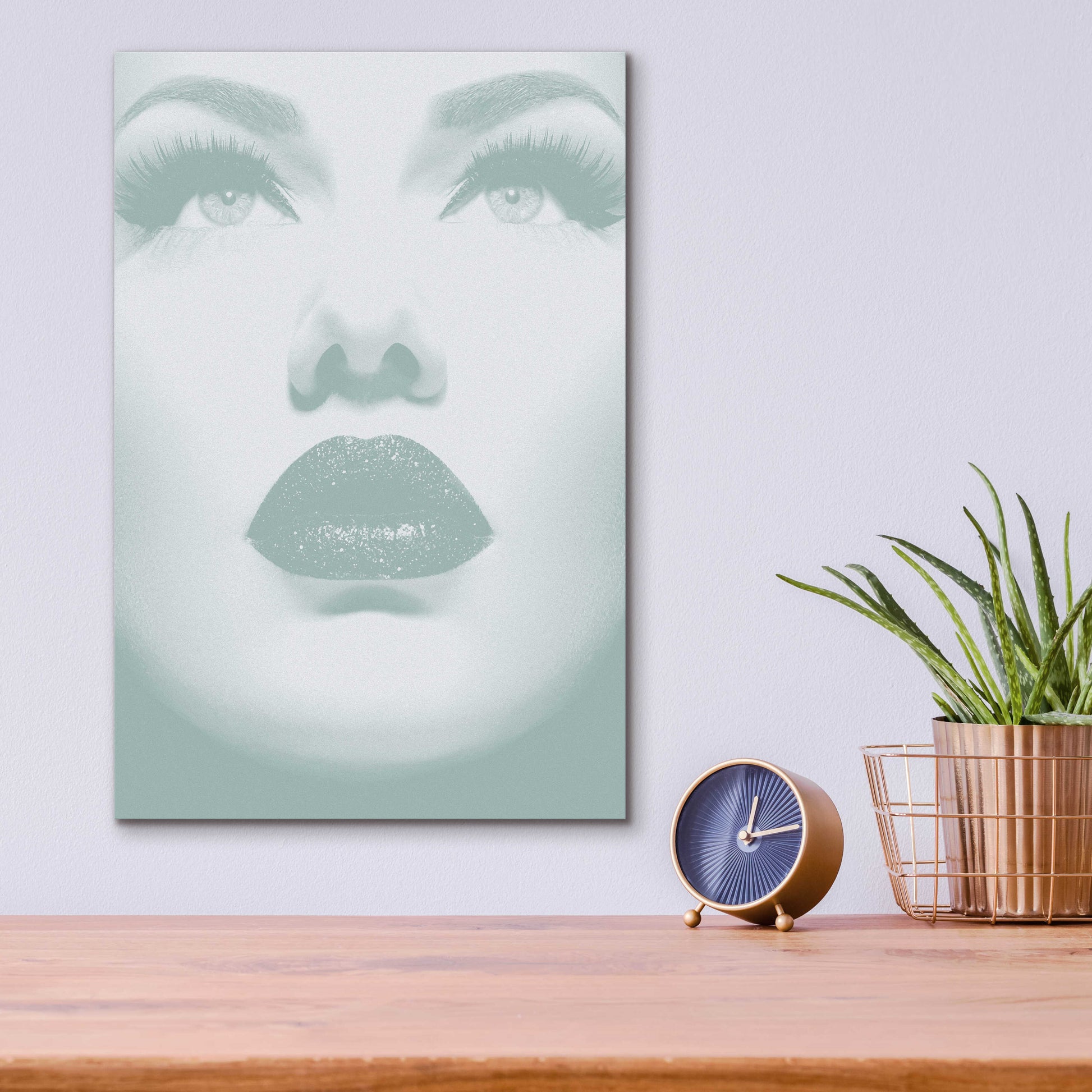 Epic Art 'Lashes' by Design Fabrikken, Acrylic Glass Wall Art,12x16