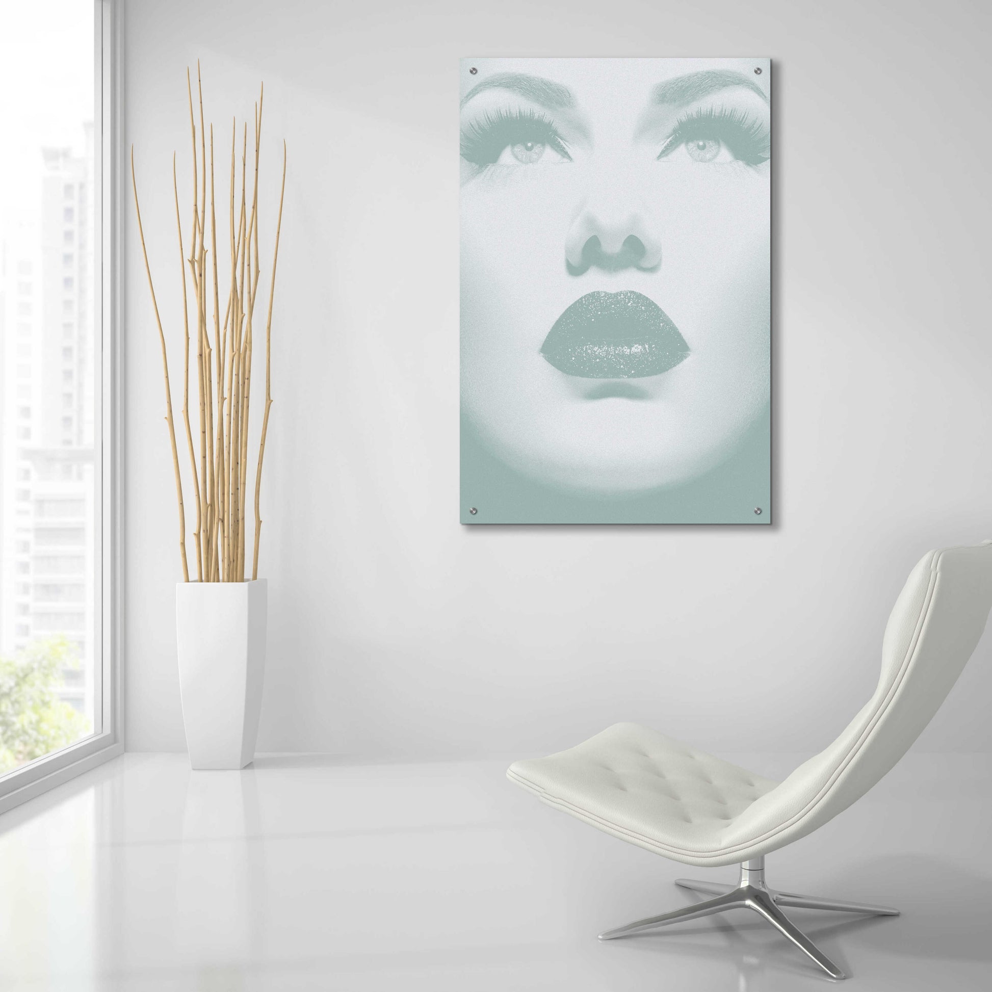 Epic Art 'Lashes' by Design Fabrikken, Acrylic Glass Wall Art,24x36