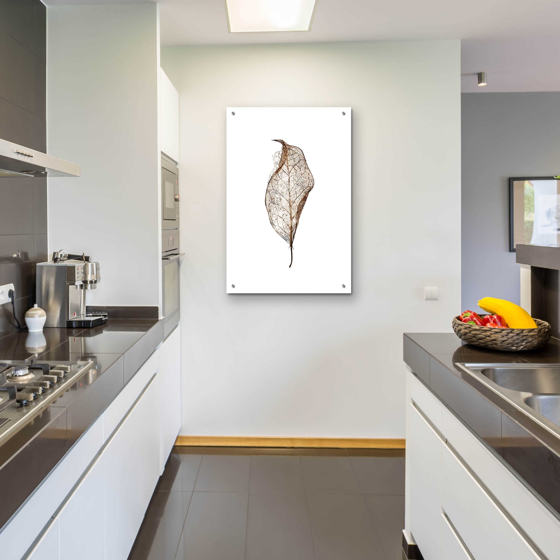 Epic Art 'Leaf' by Design Fabrikken, Acrylic Glass Wall Art,24x36