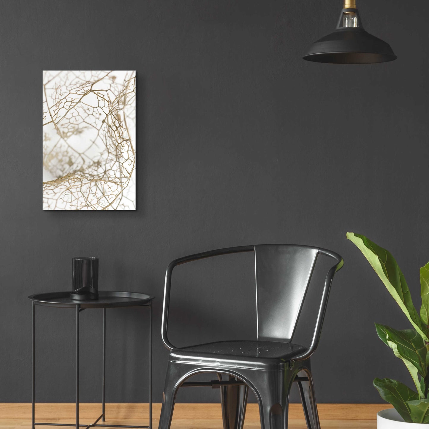 Epic Art 'Leaf Skeleton' by Design Fabrikken, Acrylic Glass Wall Art,16x24