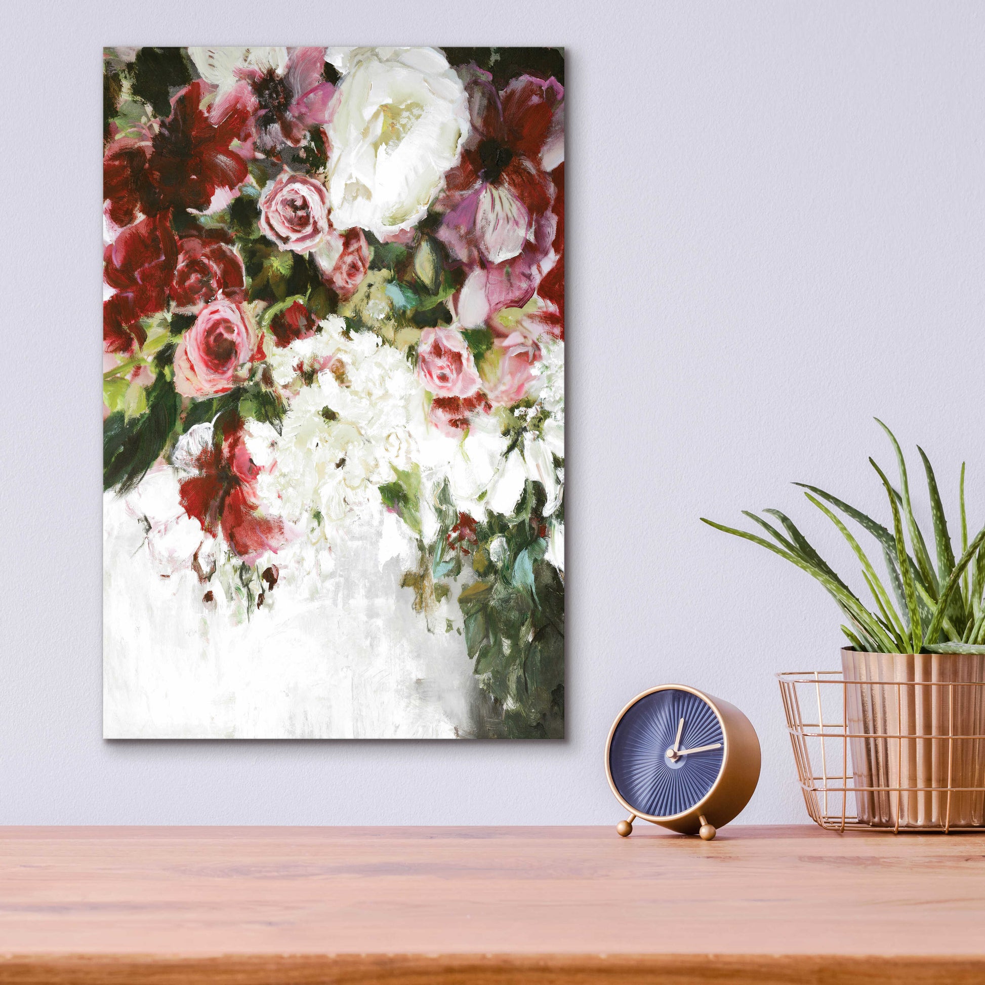 Epic Art 'Light Blossom' by Design Fabrikken, Acrylic Glass Wall Art,12x16