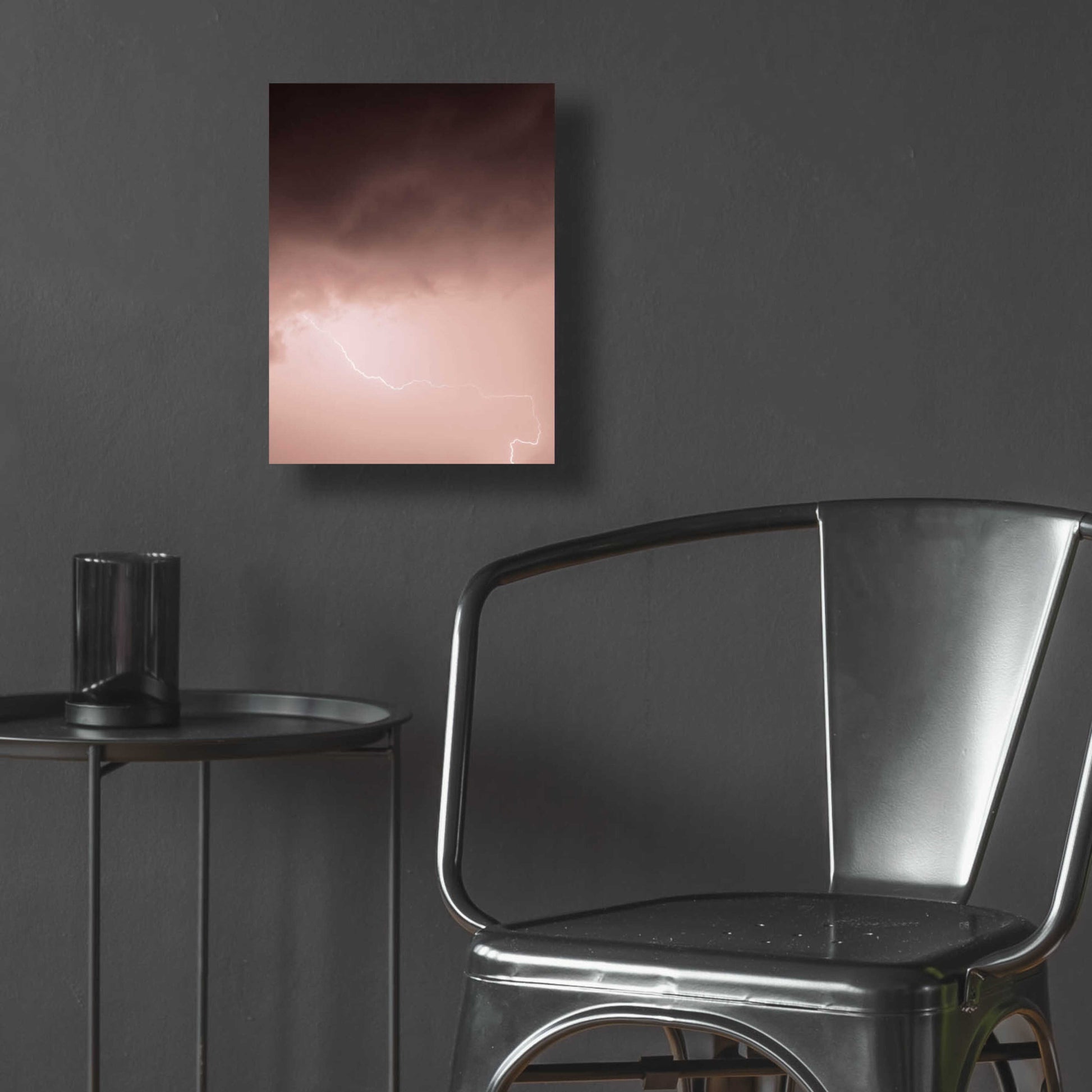 Epic Art 'Lightning Pink' by Design Fabrikken, Acrylic Glass Wall Art,12x16