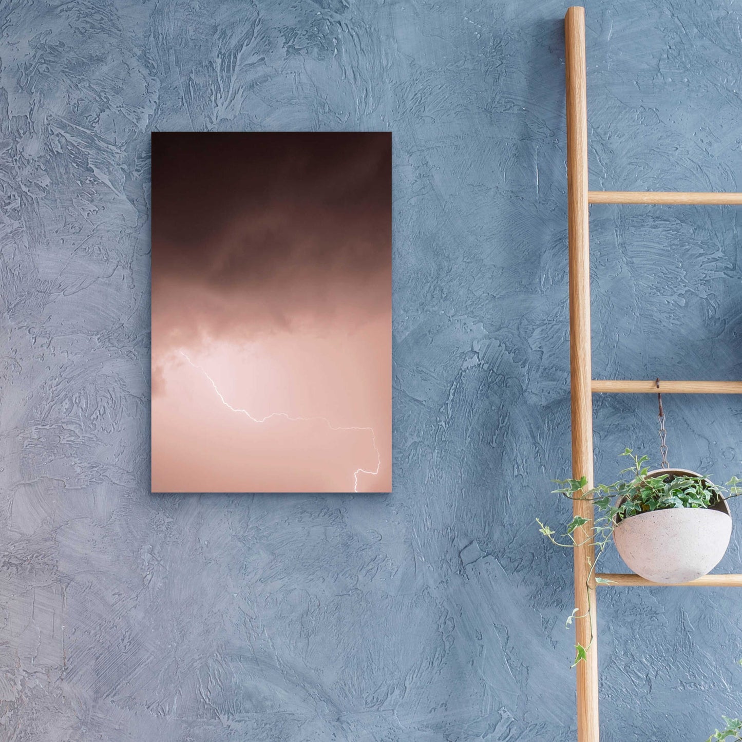 Epic Art 'Lightning Pink' by Design Fabrikken, Acrylic Glass Wall Art,16x24