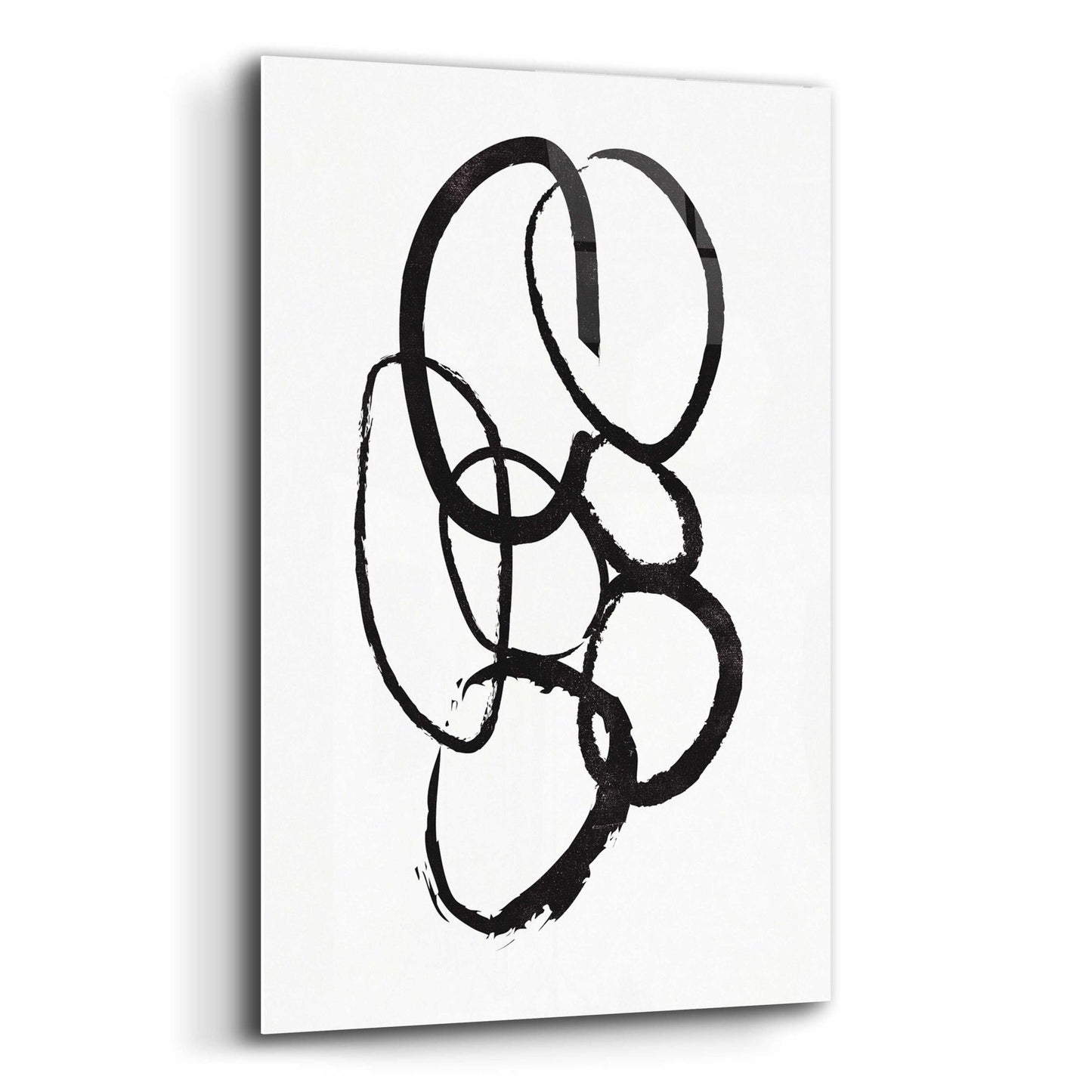 Epic Art 'Linked 1' by Design Fabrikken, Acrylic Glass Wall Art,12x16