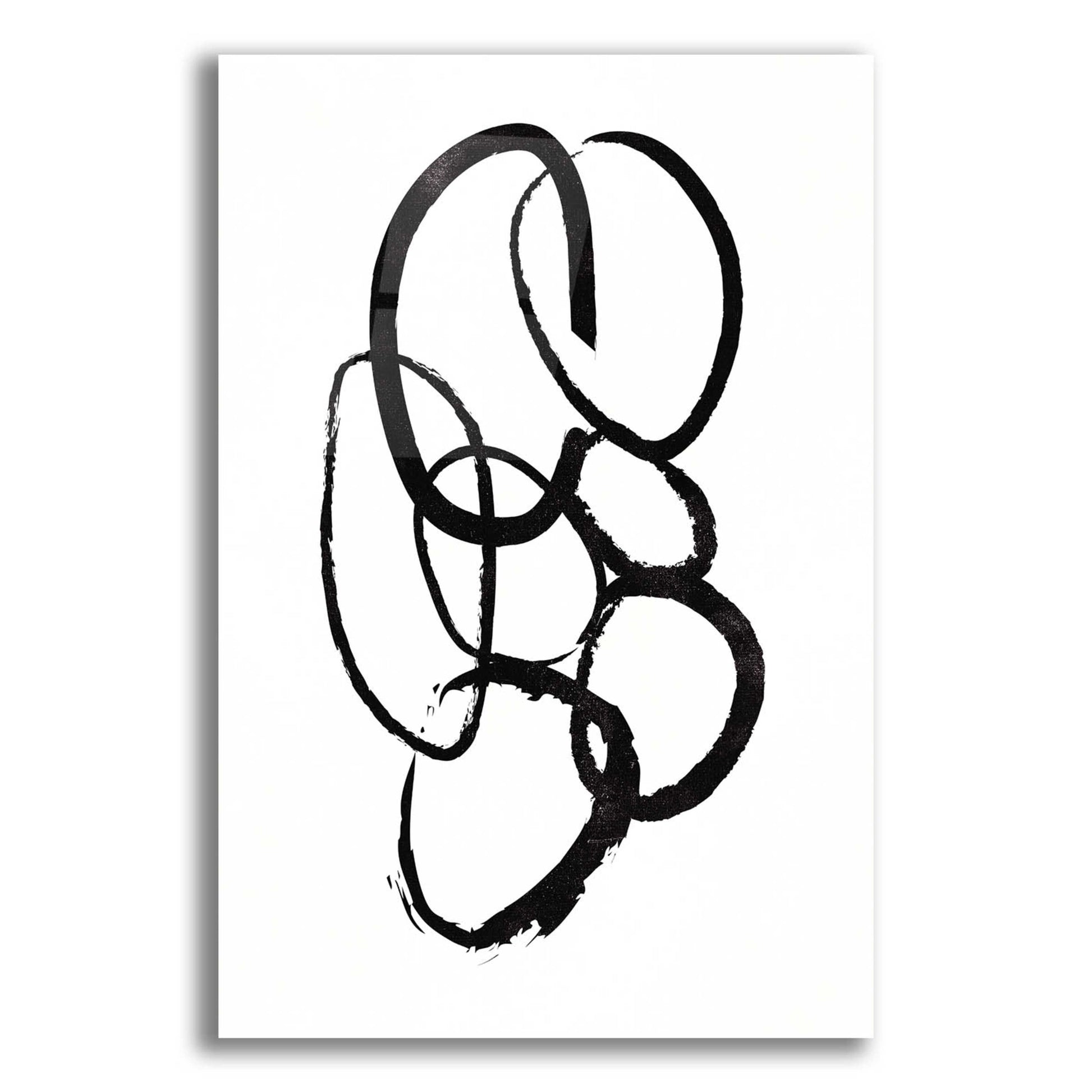 Epic Art 'Linked 1' by Design Fabrikken, Acrylic Glass Wall Art,16x24