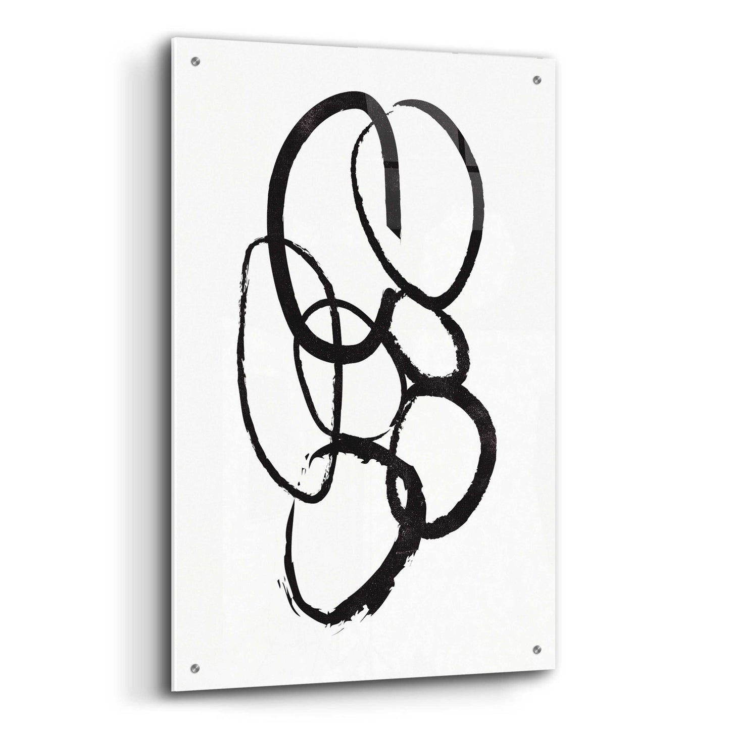 Epic Art 'Linked 1' by Design Fabrikken, Acrylic Glass Wall Art,24x36