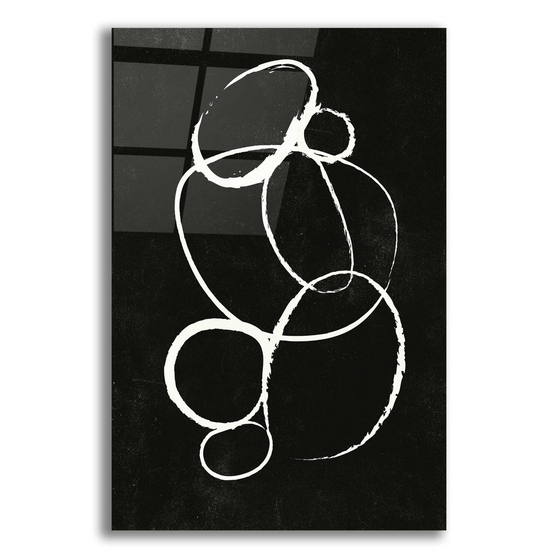 Epic Art 'Linked 2' by Design Fabrikken, Acrylic Glass Wall Art,12x16