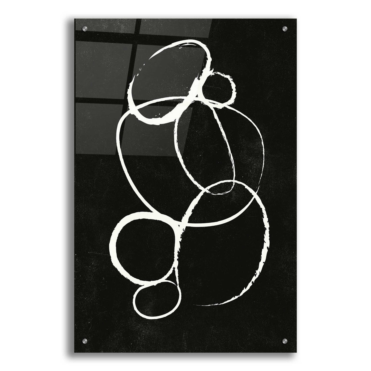 Epic Art 'Linked 2' by Design Fabrikken, Acrylic Glass Wall Art,24x36