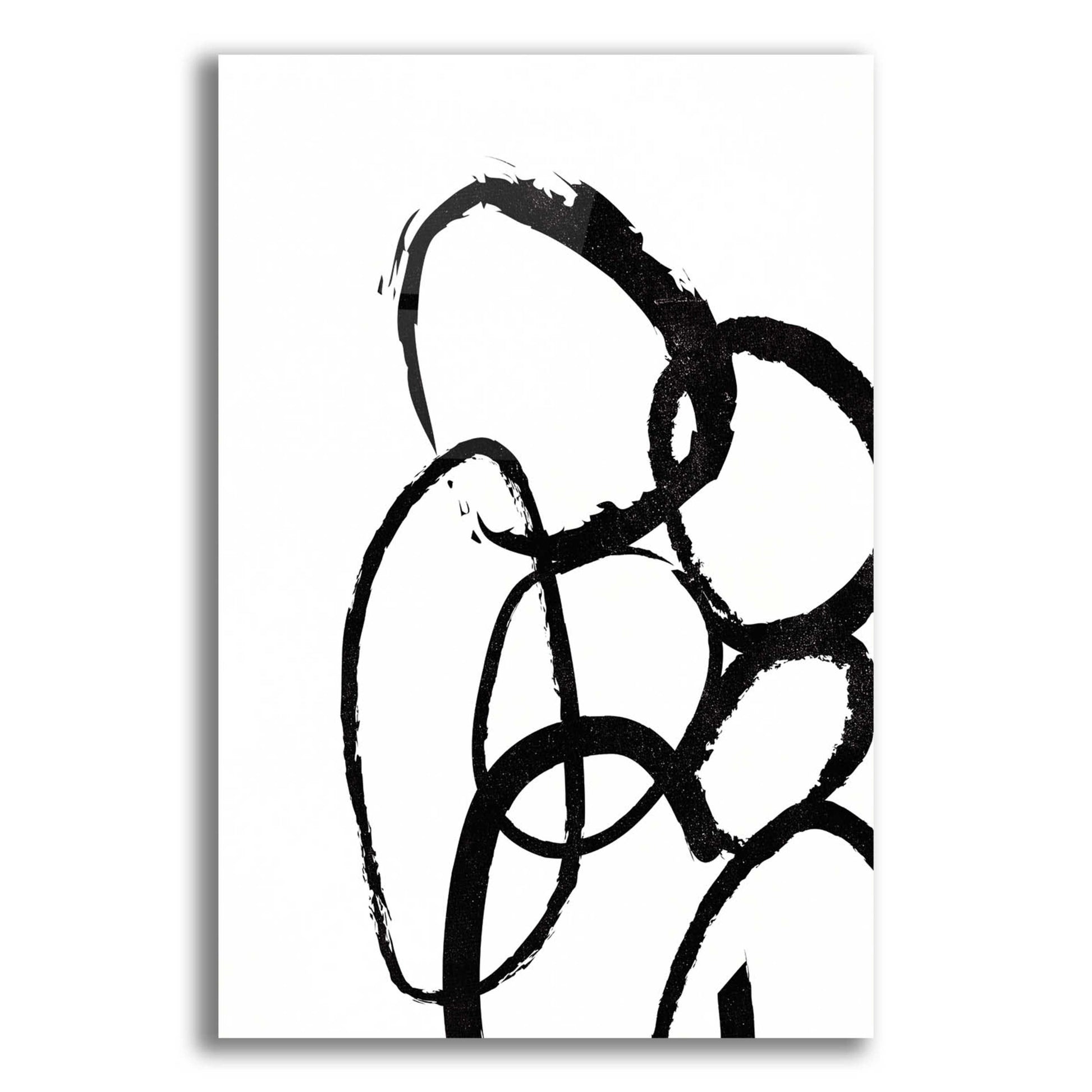 Epic Art 'Linked 3' by Design Fabrikken, Acrylic Glass Wall Art,12x16