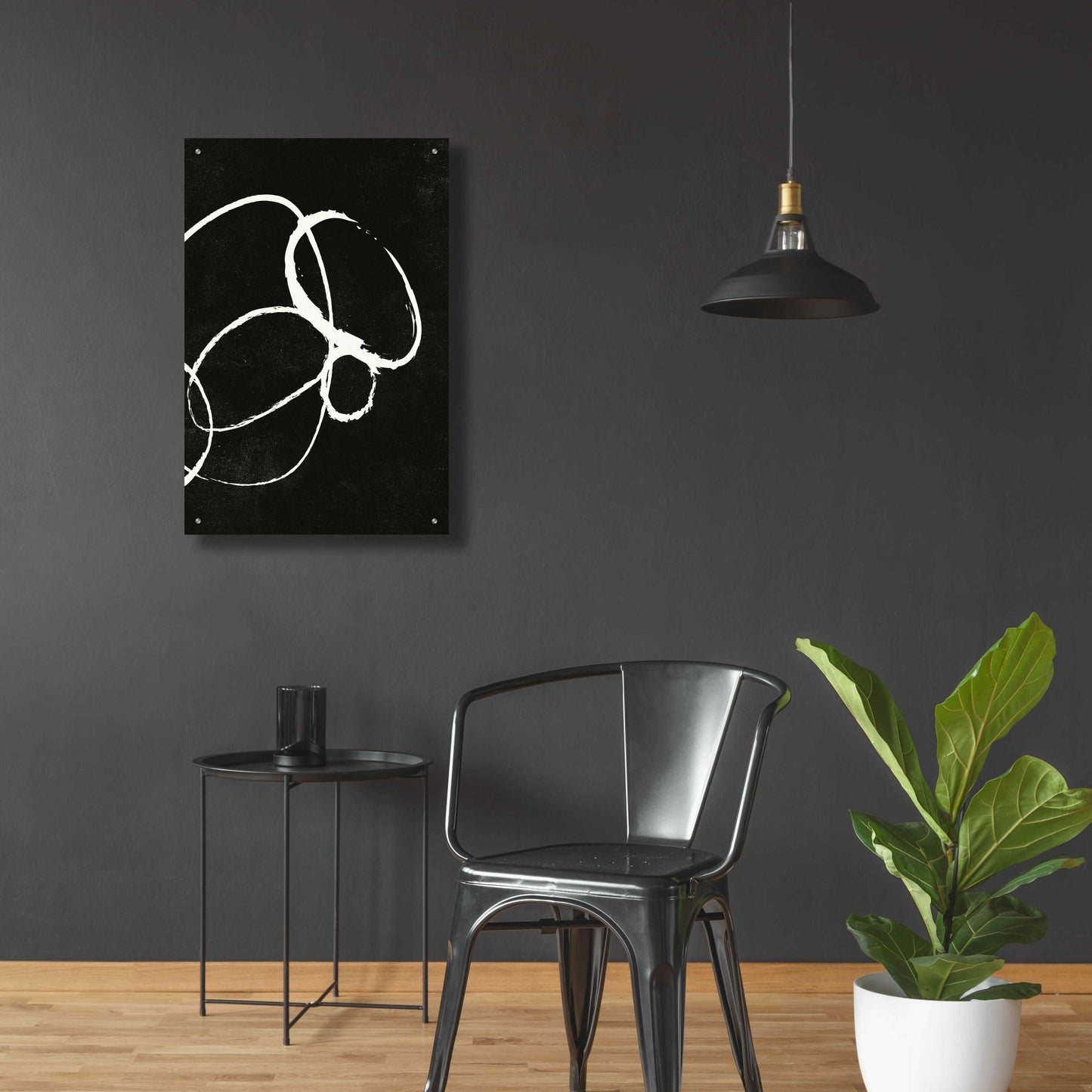 Epic Art 'Linked 4' by Design Fabrikken, Acrylic Glass Wall Art,24x36