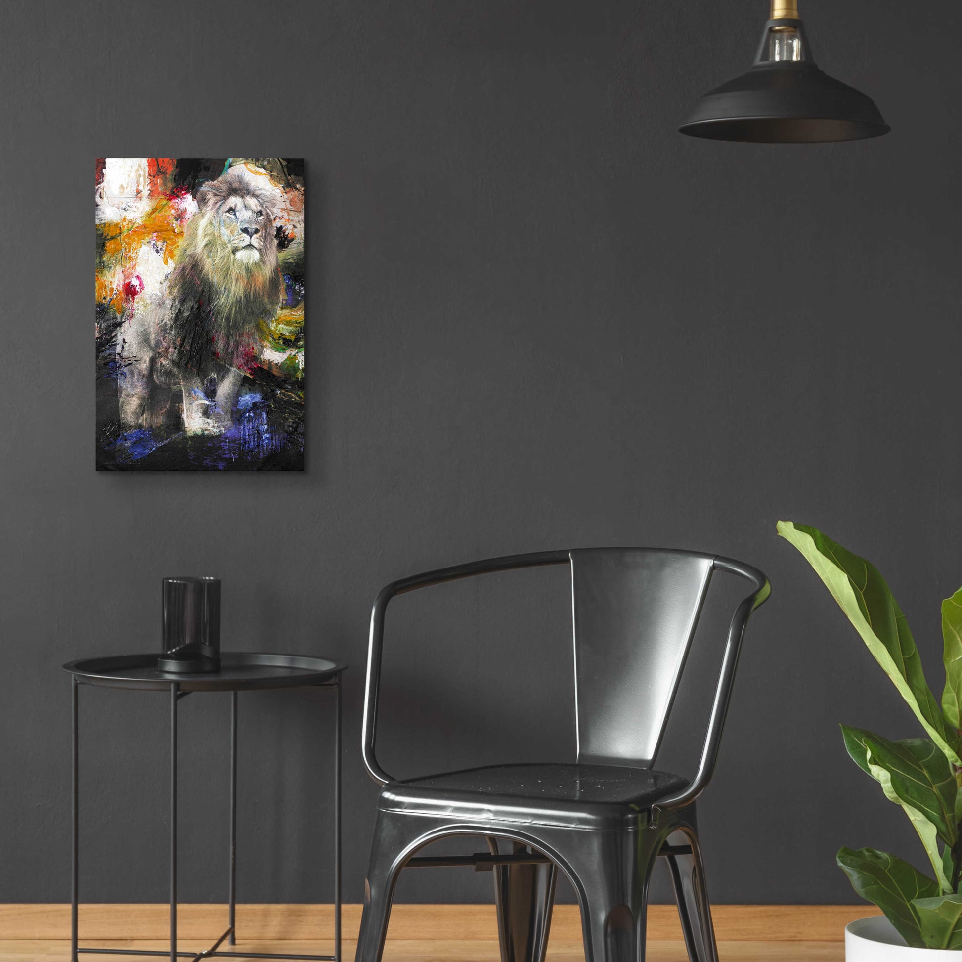 Epic Art 'Lion' by Design Fabrikken, Acrylic Glass Wall Art,16x24