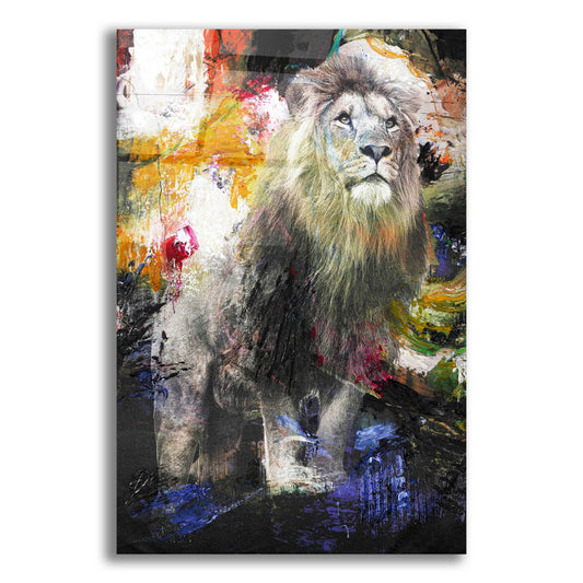 Epic Art 'Lion' by Design Fabrikken, Acrylic Glass Wall Art