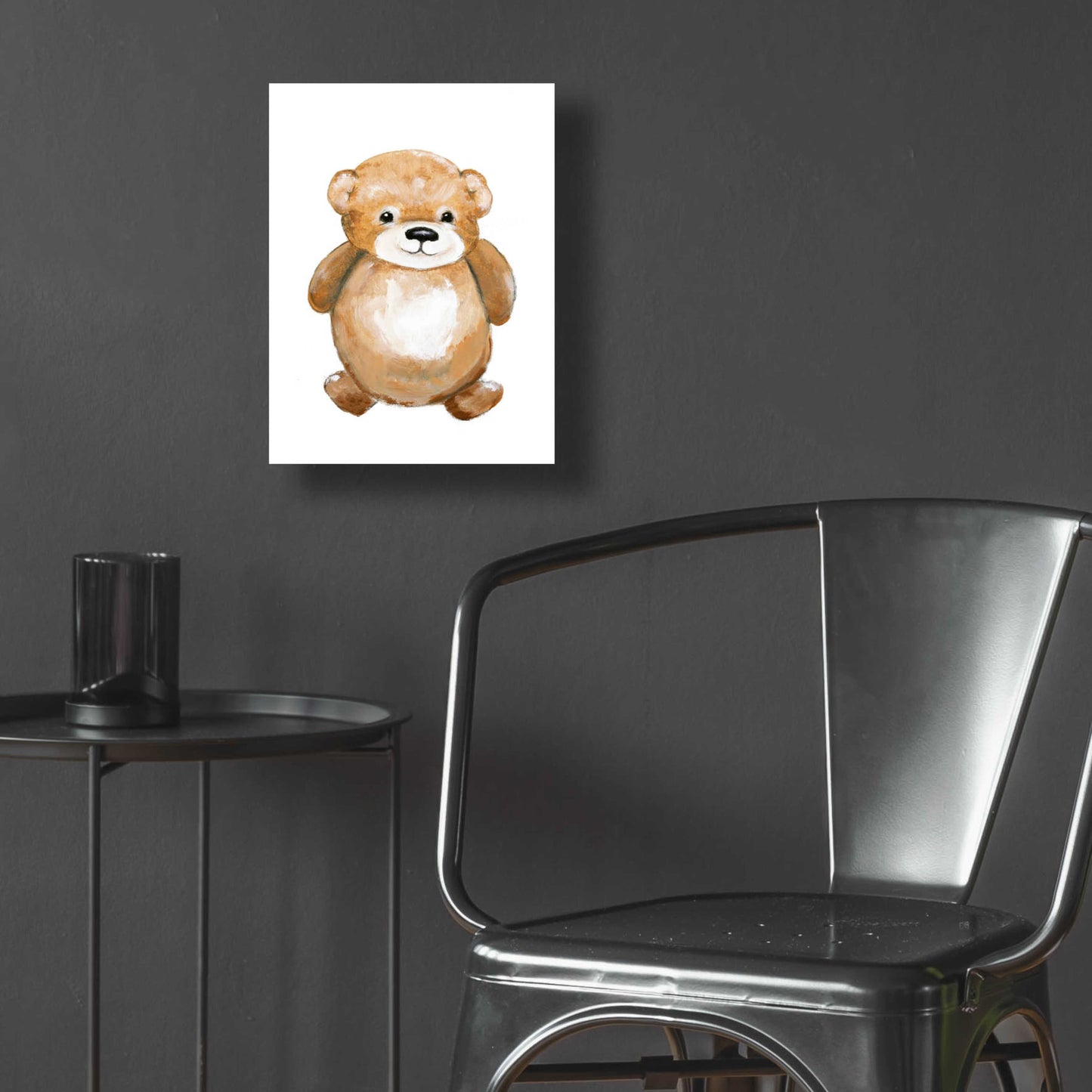 Epic Art 'Little Bear' by Design Fabrikken, Acrylic Glass Wall Art,12x16