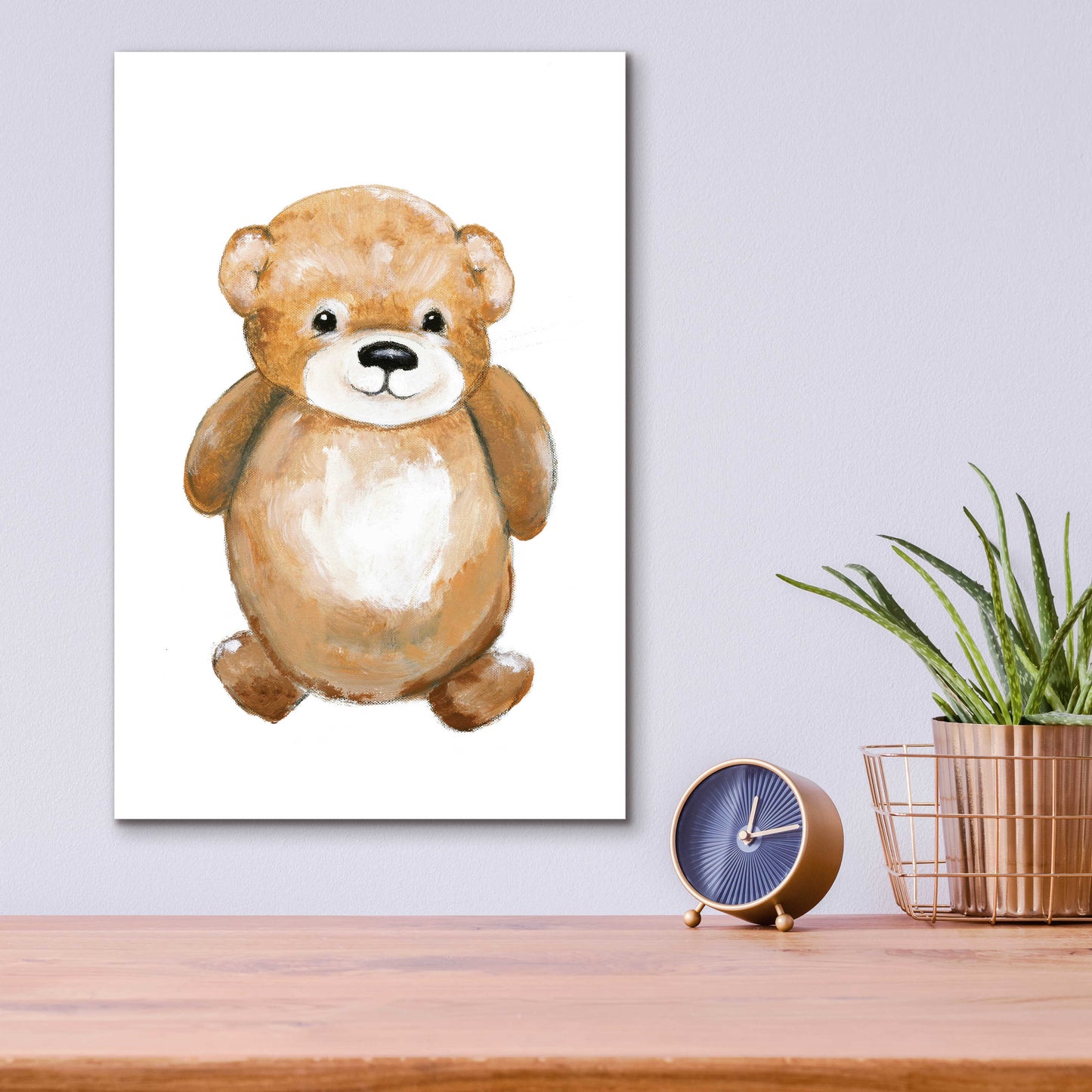 Epic Art 'Little Bear' by Design Fabrikken, Acrylic Glass Wall Art,12x16