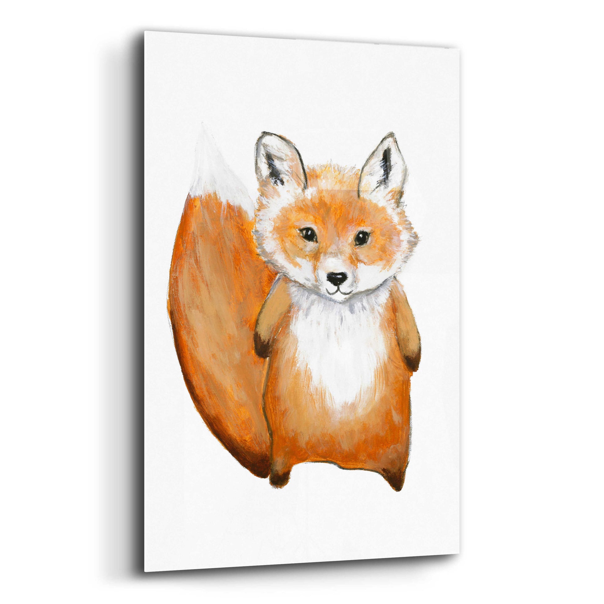 Epic Art 'Little Fox' by Design Fabrikken, Acrylic Glass Wall Art,12x16