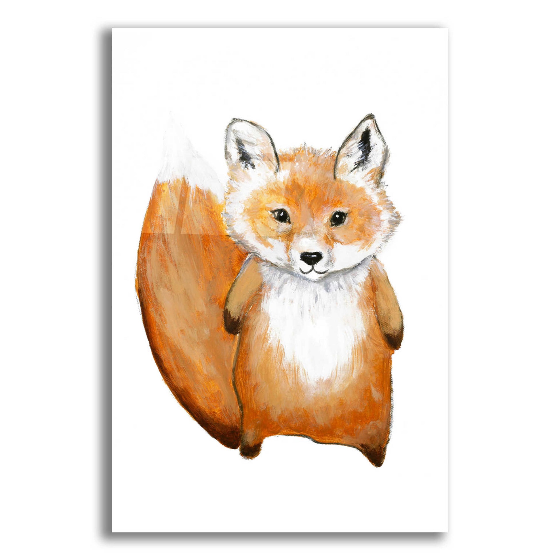 Epic Art 'Little Fox' by Design Fabrikken, Acrylic Glass Wall Art,12x16