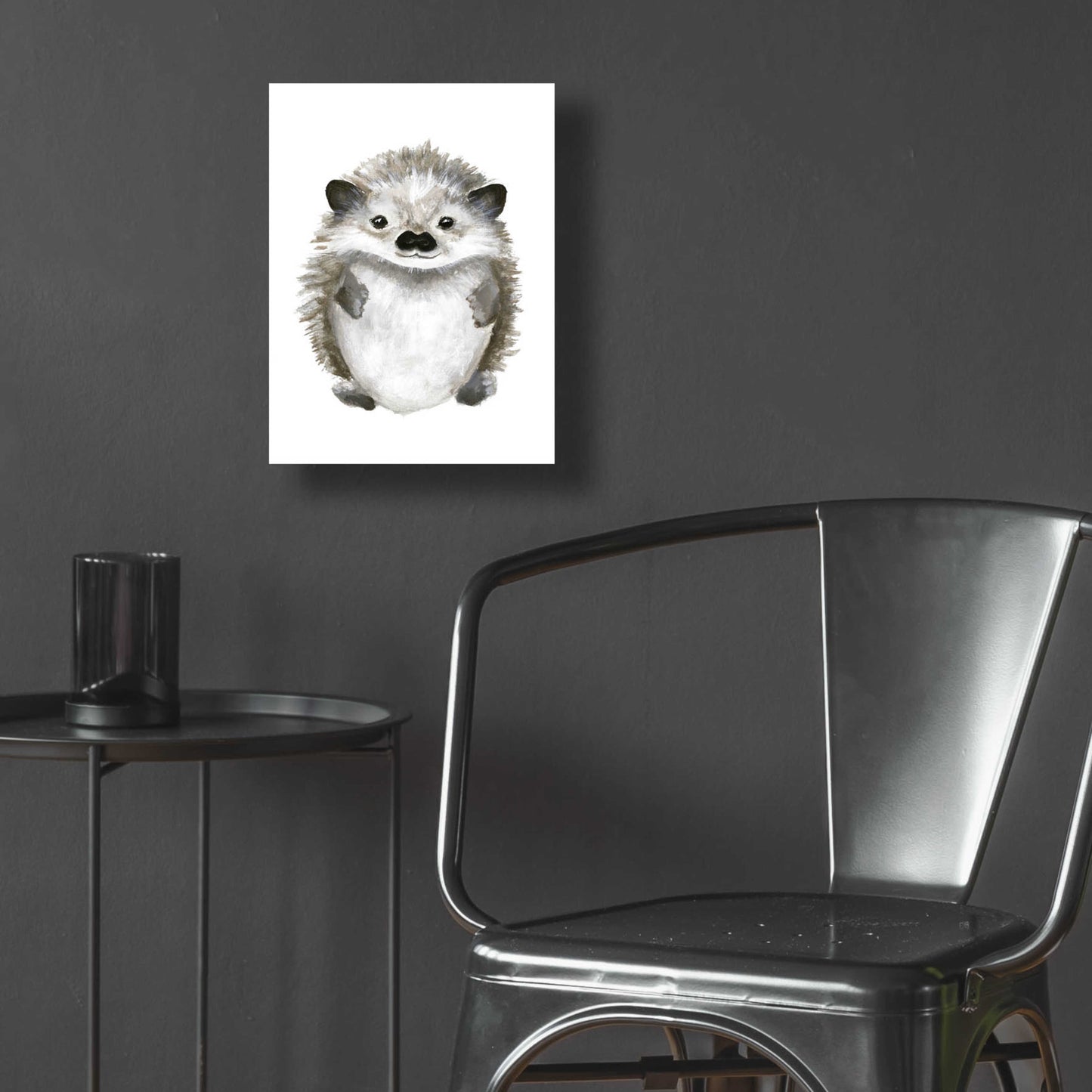 Epic Art 'Little Hedgehog' by Design Fabrikken, Acrylic Glass Wall Art,12x16