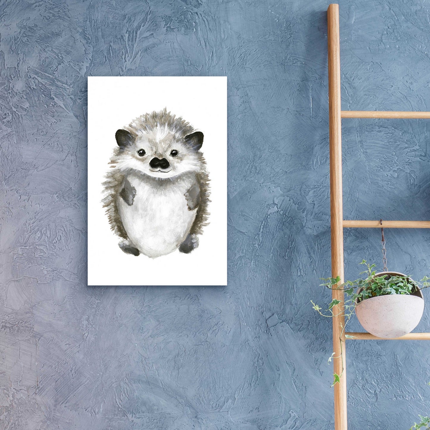 Epic Art 'Little Hedgehog' by Design Fabrikken, Acrylic Glass Wall Art,16x24