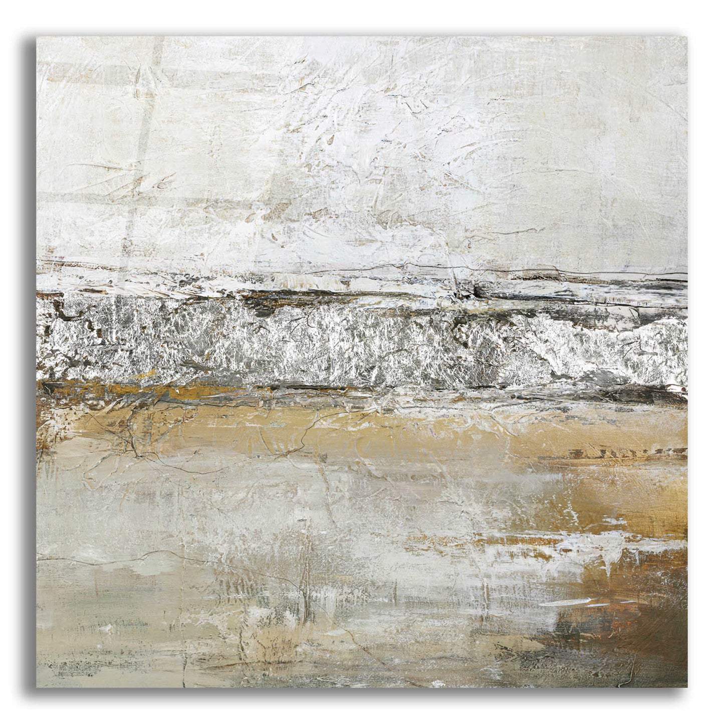 Epic Art 'Low Limit Silver' by Design Fabrikken, Acrylic Glass Wall Art,12x12