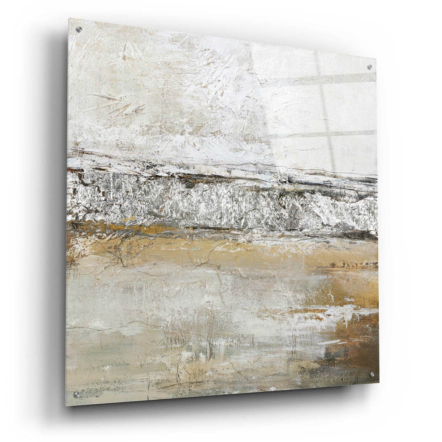 Epic Art 'Low Limit Silver' by Design Fabrikken, Acrylic Glass Wall Art,36x36