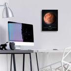 Epic Art 'Mars' by Design Fabrikken, Acrylic Glass Wall Art,12x16
