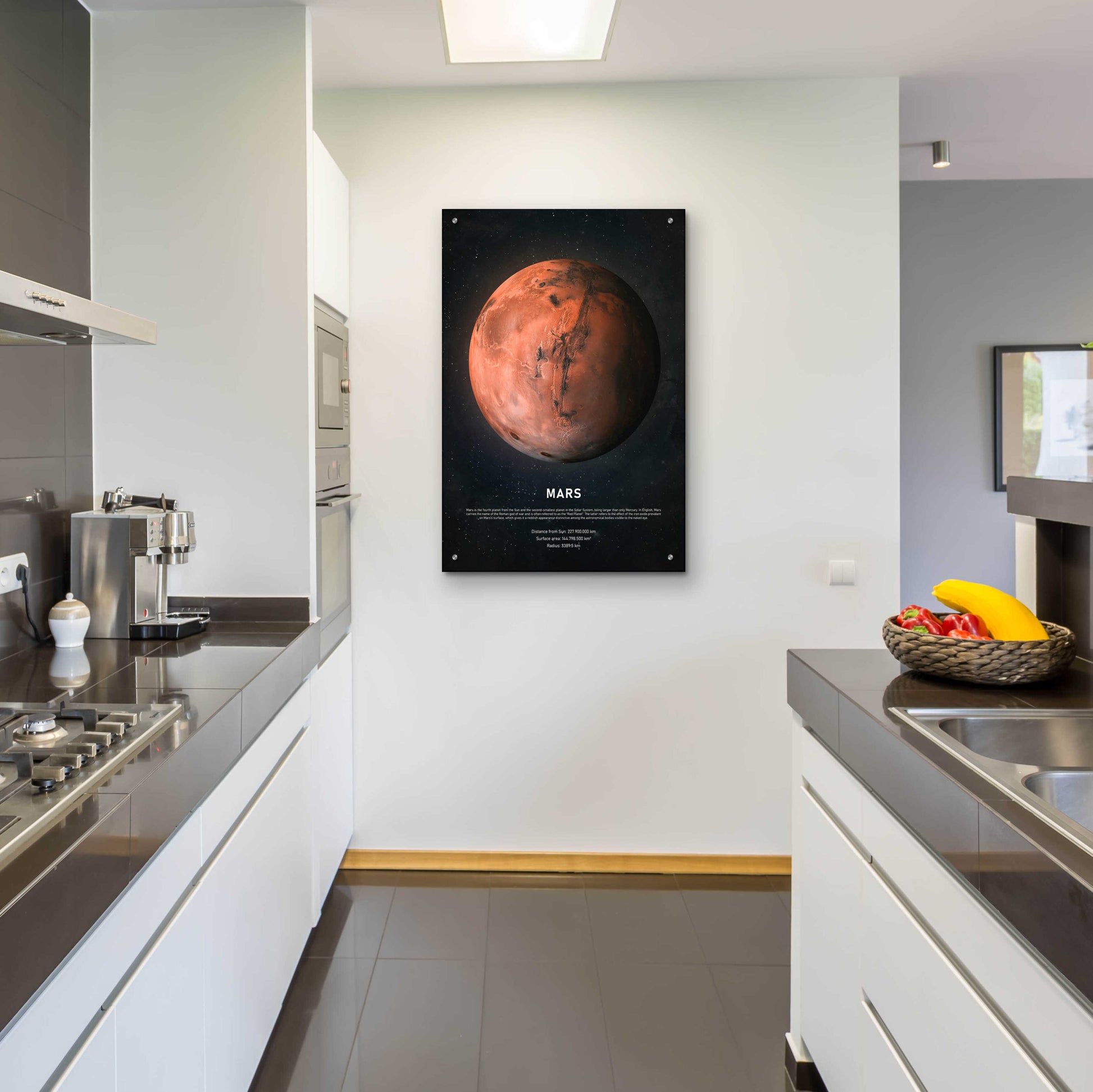 Epic Art 'Mars' by Design Fabrikken, Acrylic Glass Wall Art,24x36