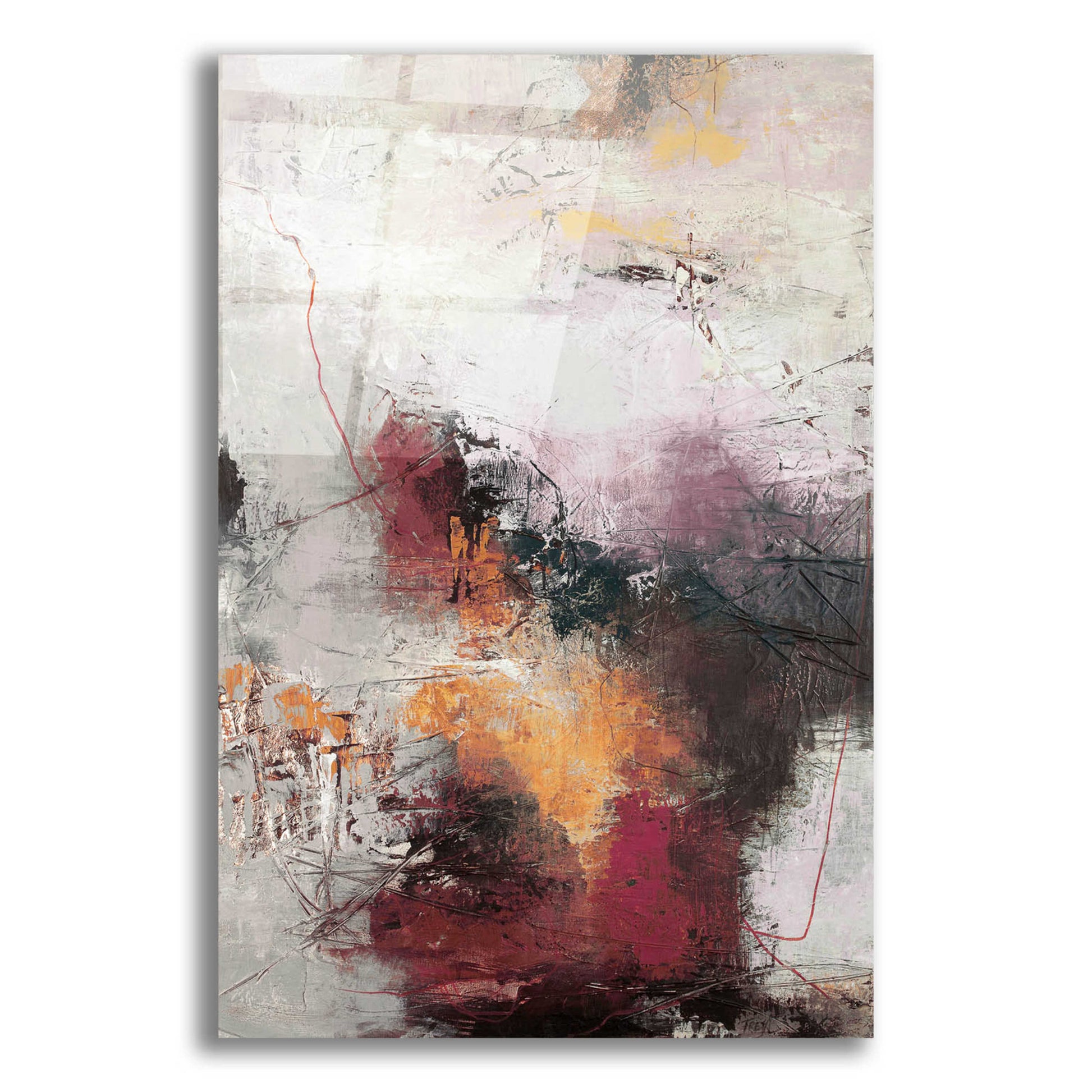 Epic Art 'Milestone 3' by Design Fabrikken, Acrylic Glass Wall Art,12x16