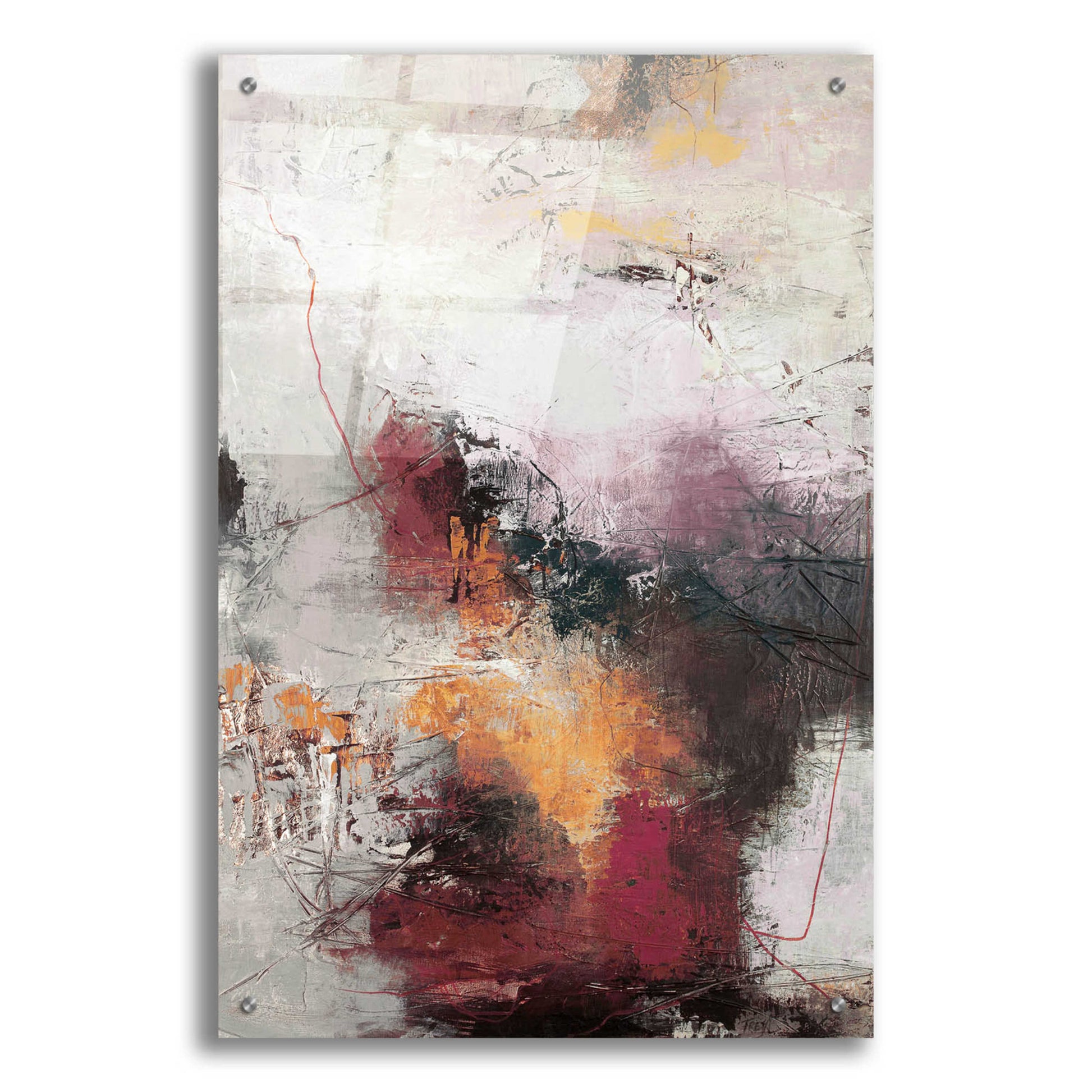 Epic Art 'Milestone 3' by Design Fabrikken, Acrylic Glass Wall Art,24x36