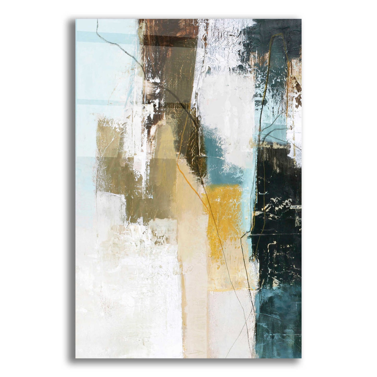 Epic Art 'Mingle 2' by Design Fabrikken, Acrylic Glass Wall Art,12x16