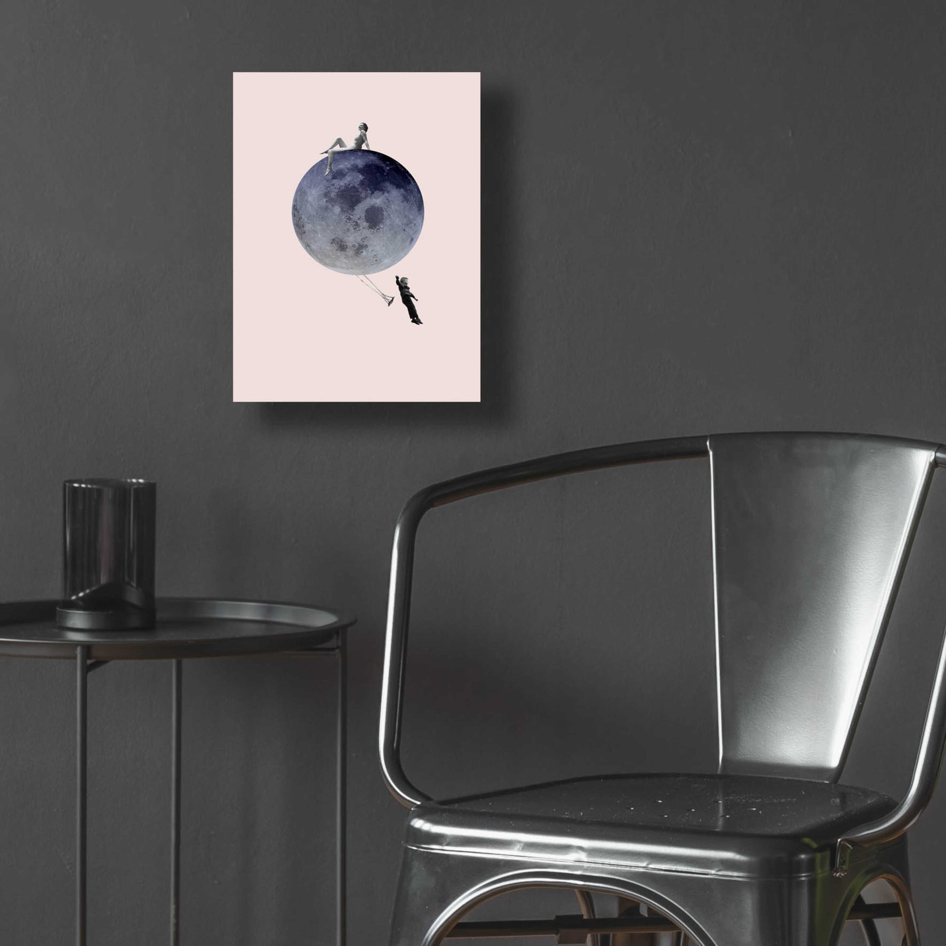 Epic Art 'Moon Jump' by Design Fabrikken, Acrylic Glass Wall Art,12x16