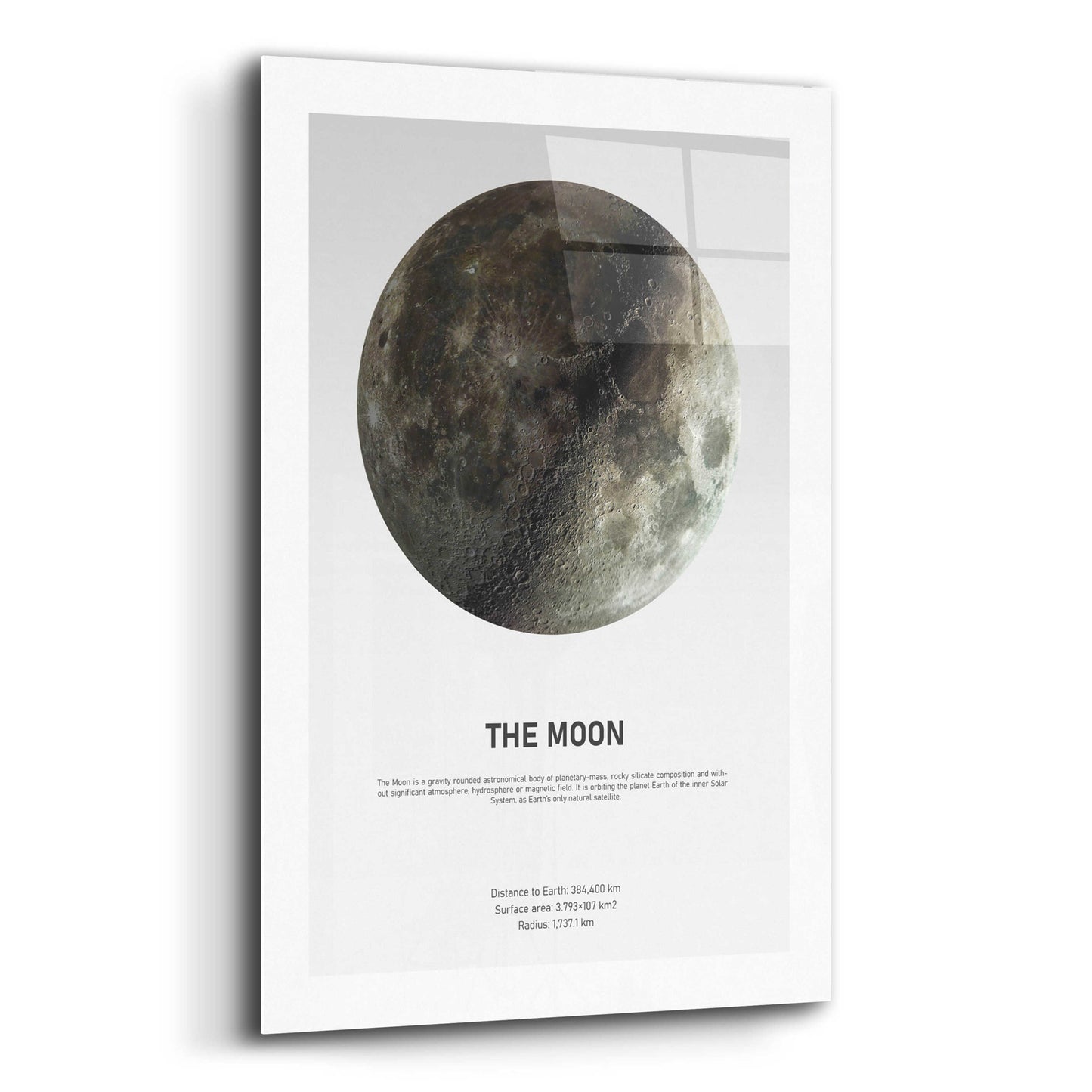 Epic Art 'Moon Light' by Design Fabrikken, Acrylic Glass Wall Art,12x16