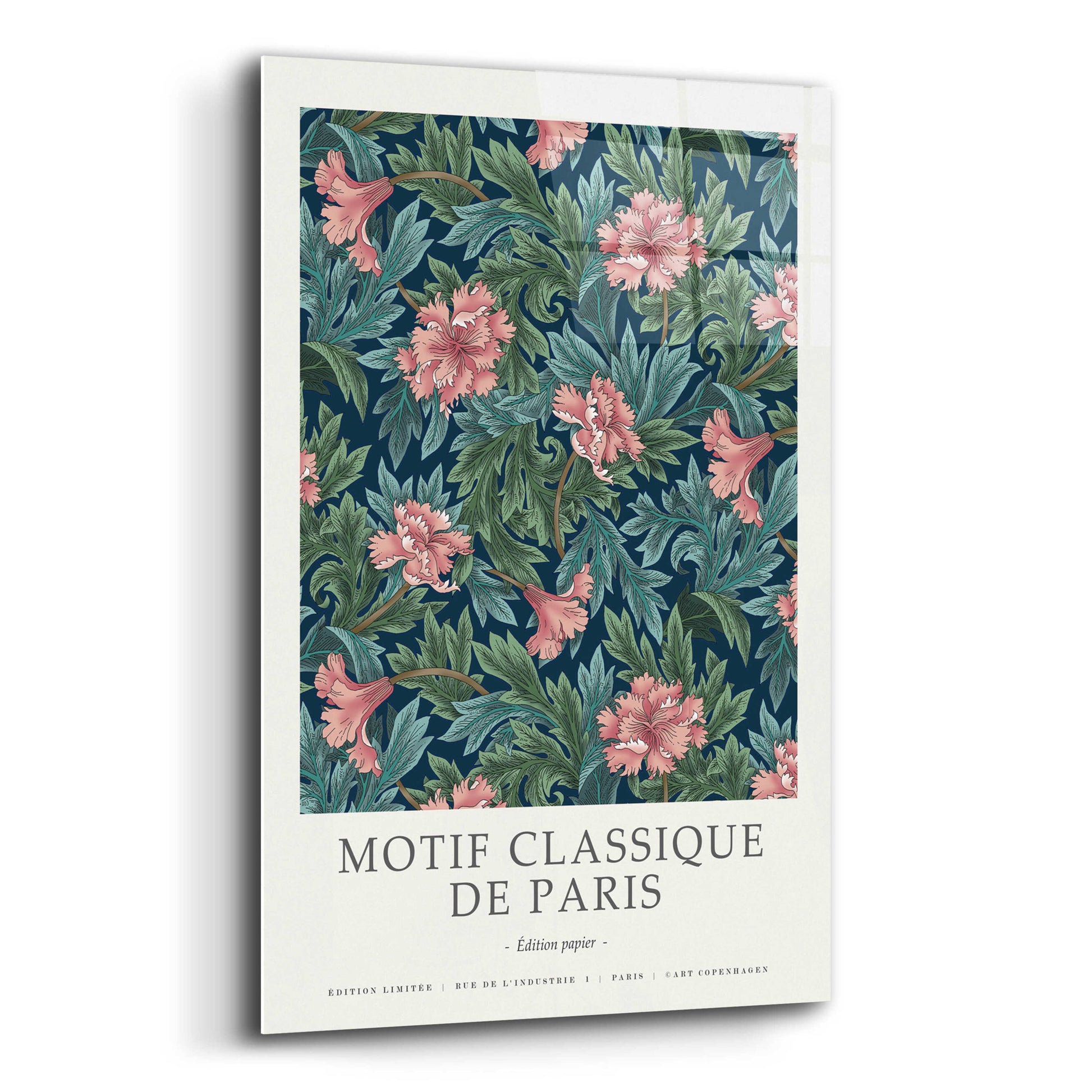 Epic Art 'Motif Classique 1' by Design Fabrikken, Acrylic Glass Wall Art,12x16