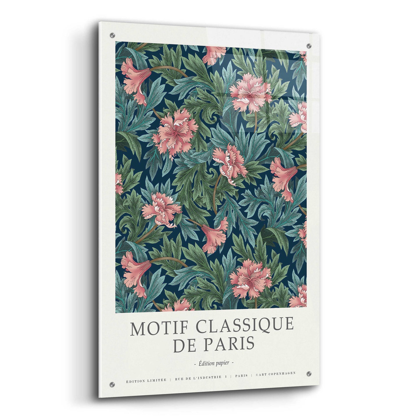 Epic Art 'Motif Classique 1' by Design Fabrikken, Acrylic Glass Wall Art,24x36