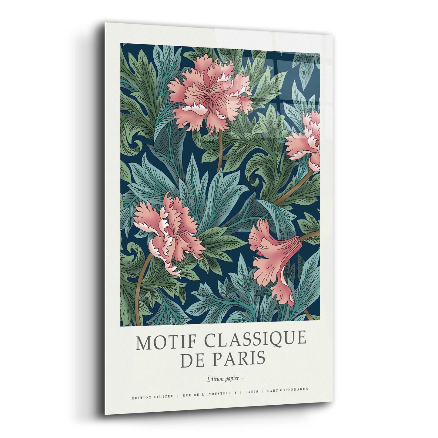 Epic Art 'Motif Classique 2' by Design Fabrikken, Acrylic Glass Wall Art,16x24