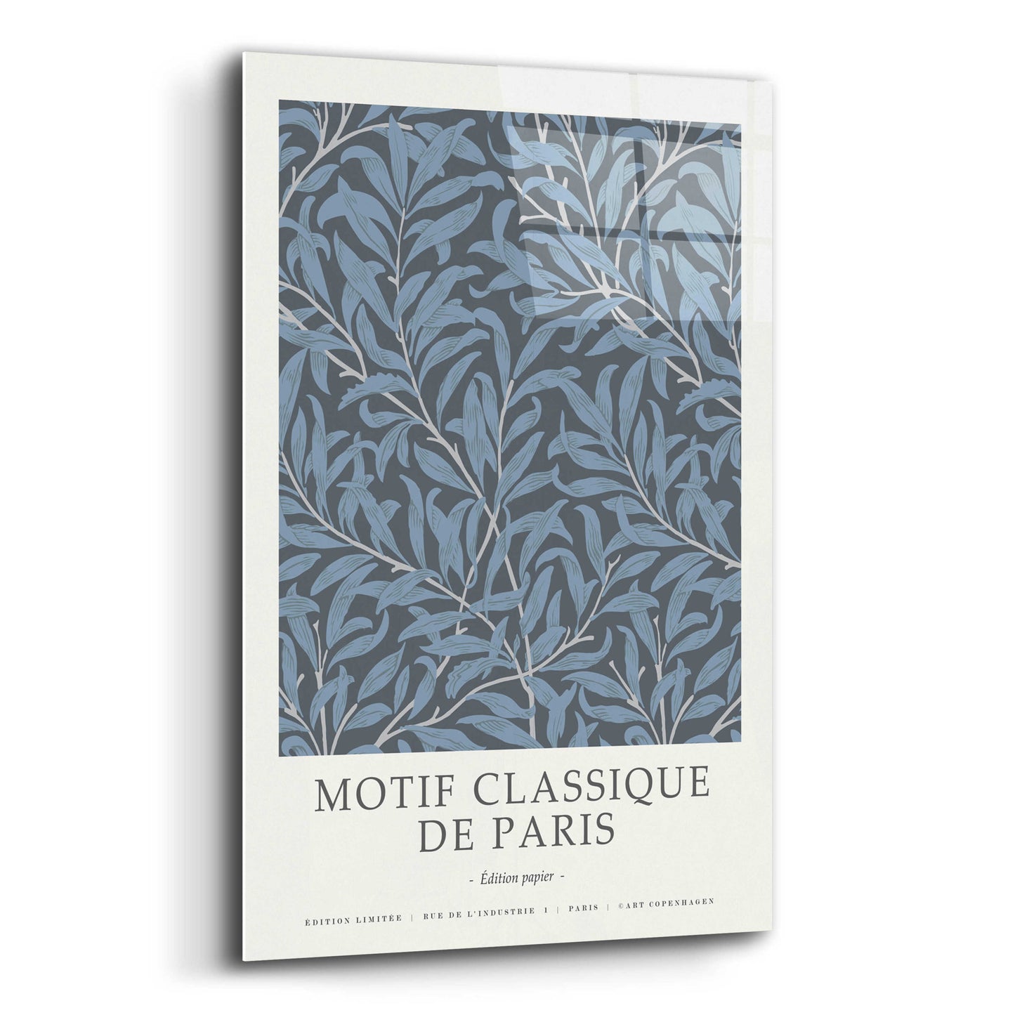 Epic Art 'Motif Classique 4' by Design Fabrikken, Acrylic Glass Wall Art,12x16