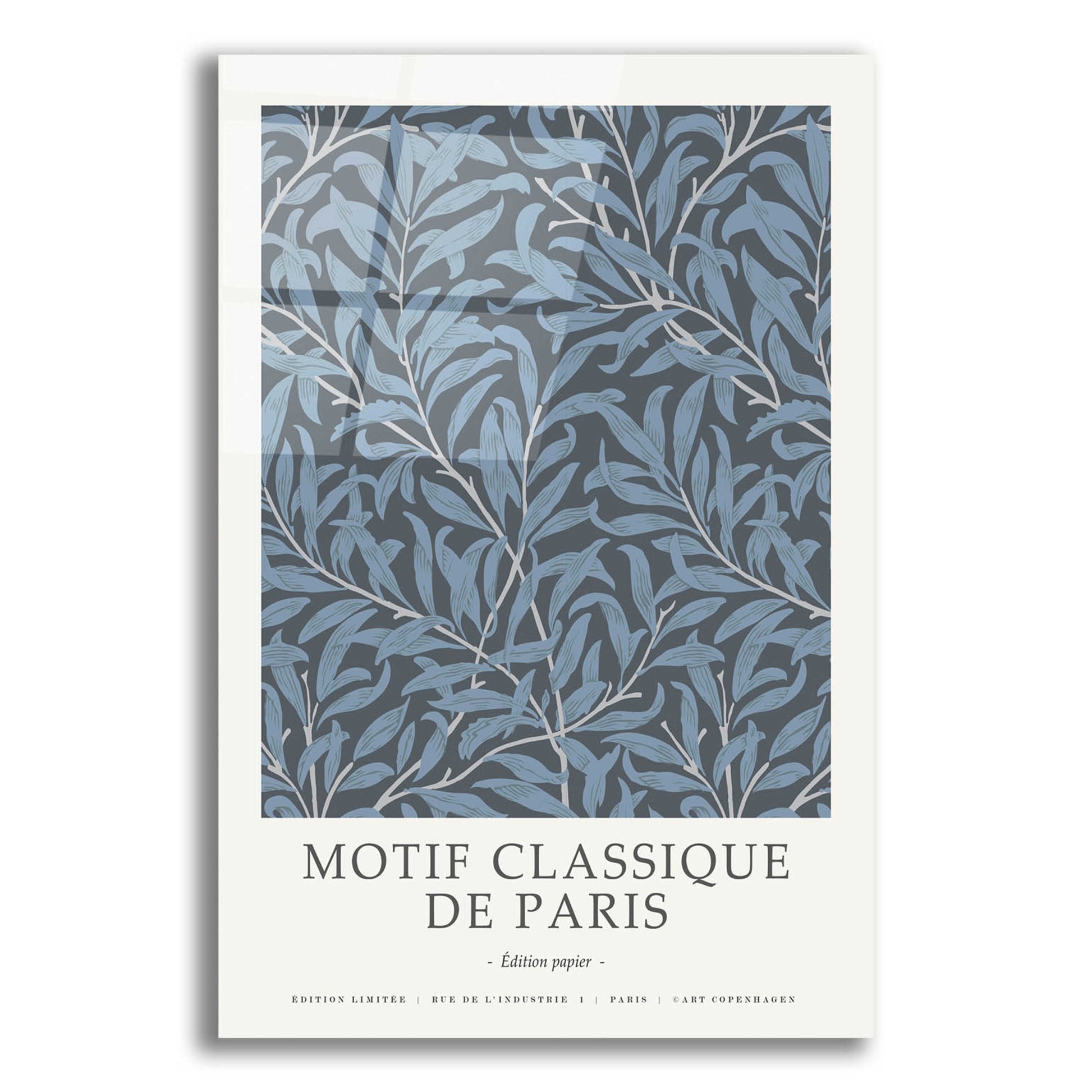 Epic Art 'Motif Classique 4' by Design Fabrikken, Acrylic Glass Wall Art,12x16